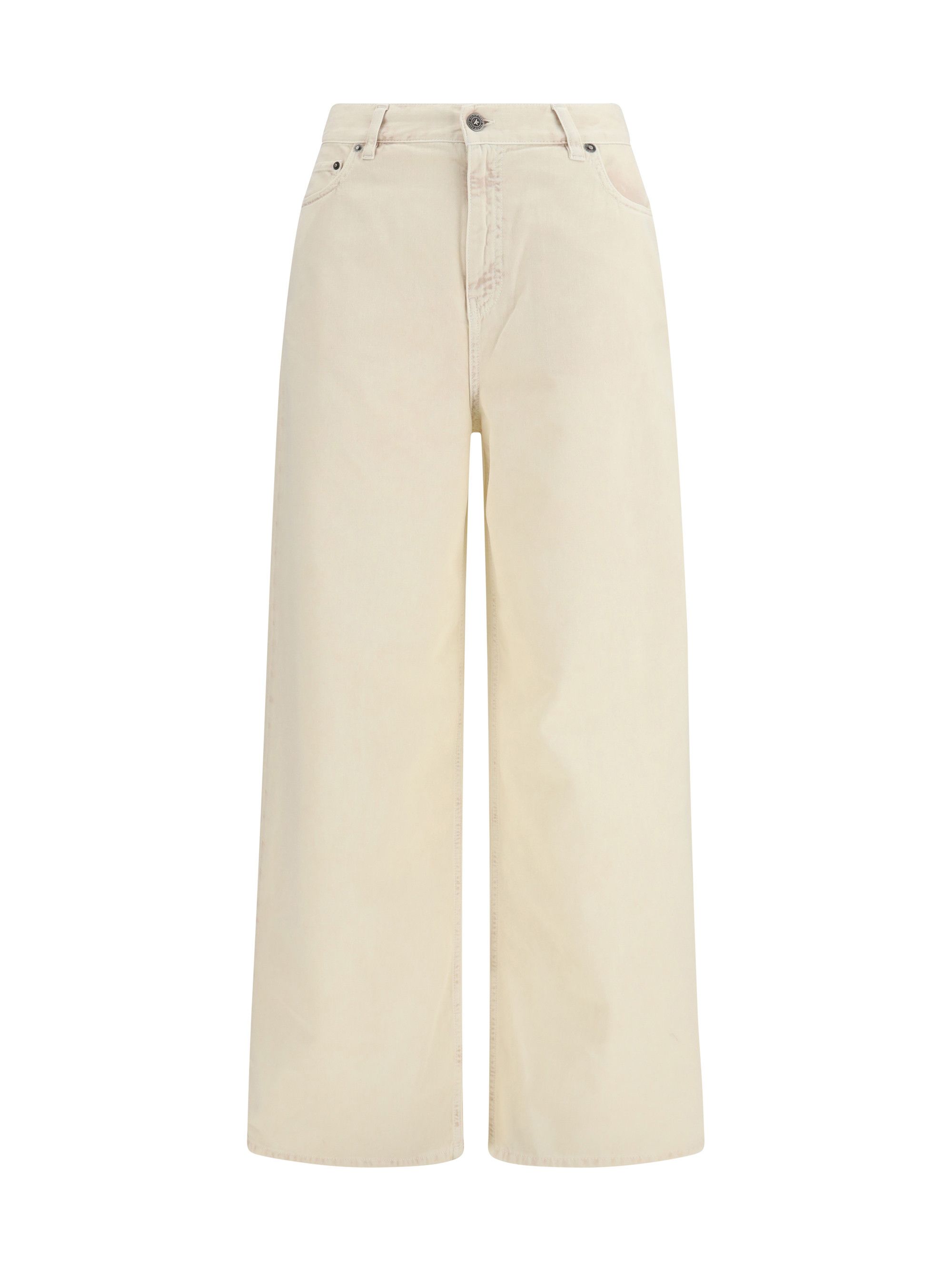 Golden Goose Wide-leg cotton denim Jeans Size 27" / US 4 / IT 40 - 1 Thumbnail
