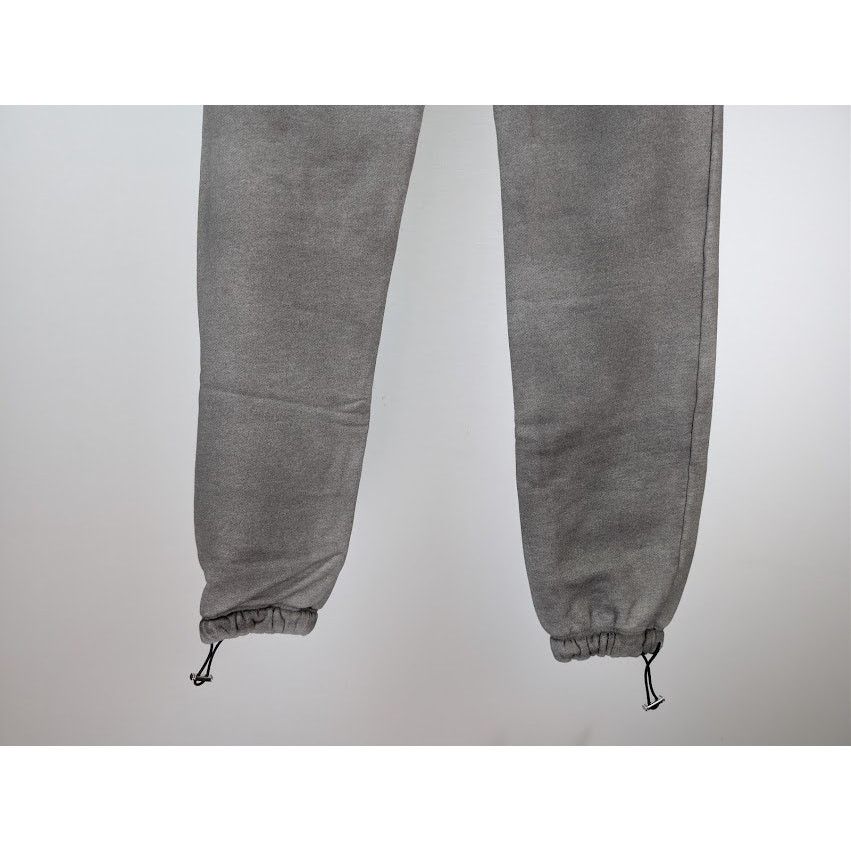 Amiri o1rshd1 Aged Puff Logo Sweatpants in Grey Size US 32 / EU 48 - 13 Thumbnail