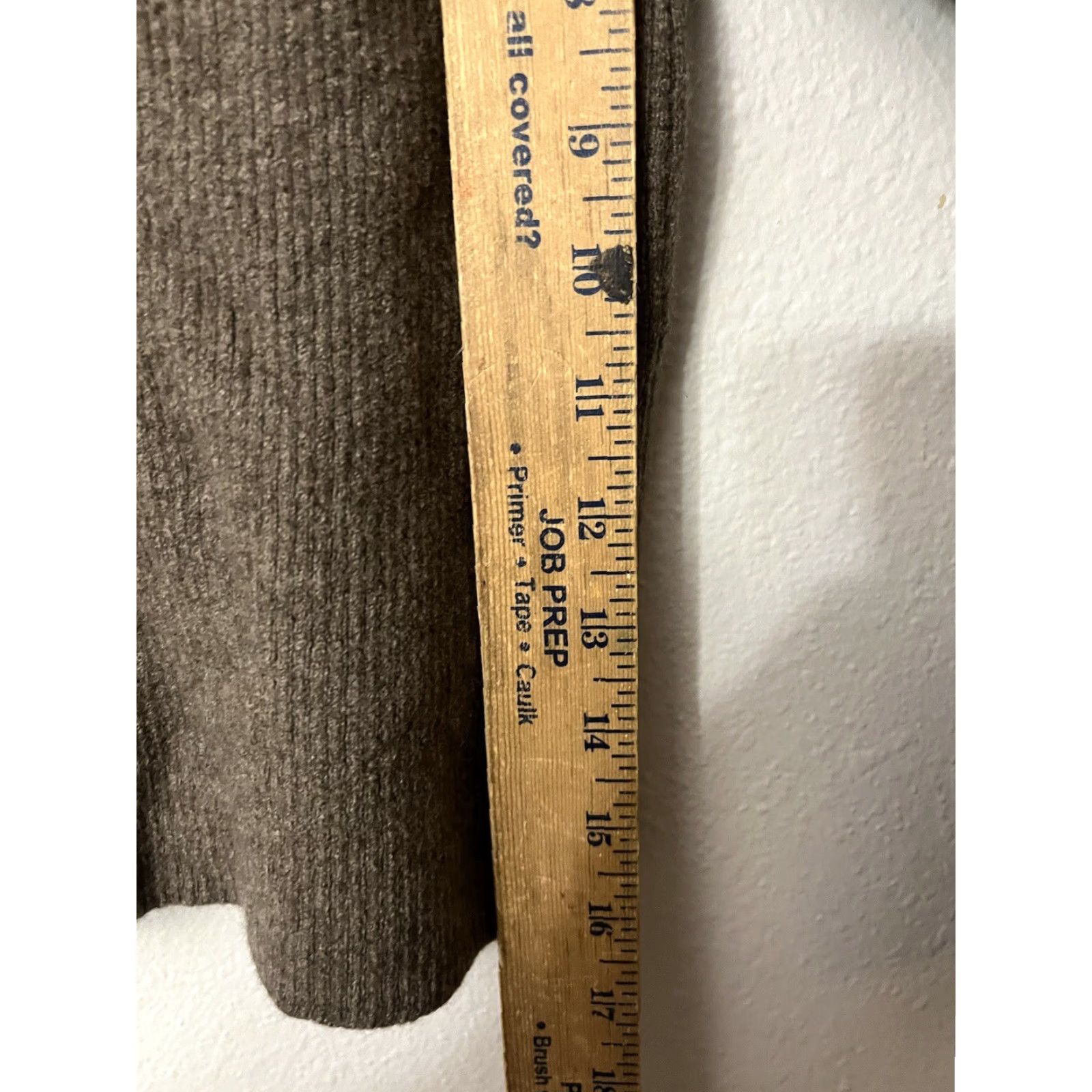 DKNY DKNY Brown Sweater Women's Cropped Turtleneck See Photos Size L Pullover Cotton Blend Shrunk Vintage 90s Womens Size L / US 10 / IT 46 - 4 Thumbnail