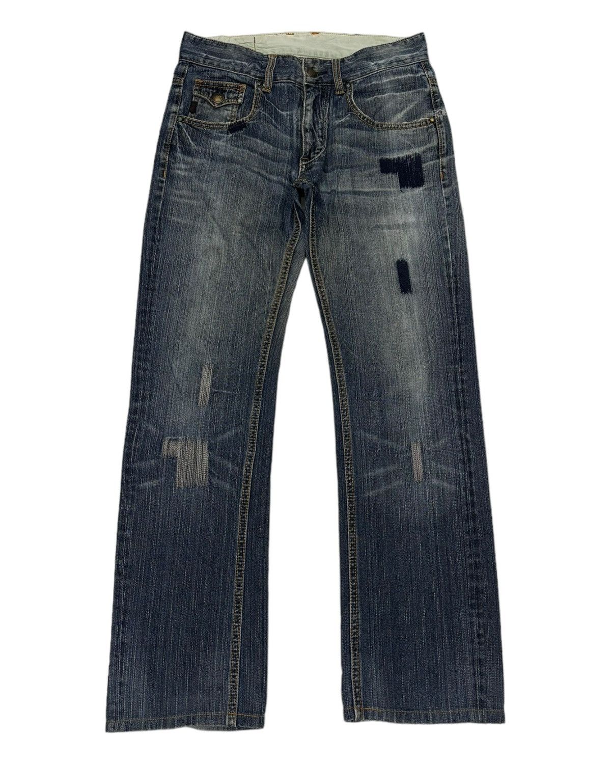 20471120 × Beauty Beast Japanese Brand ZippyZiggy Distressed