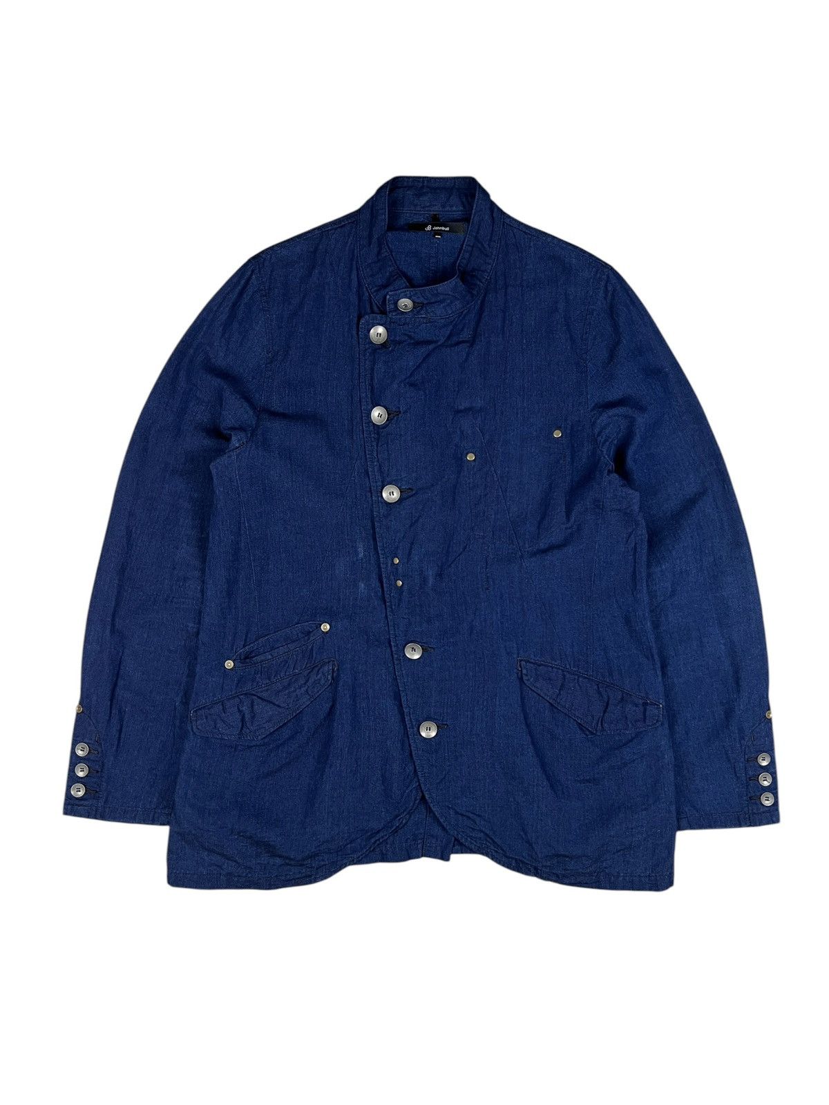 Vintage Johnbull Indigo Button Jacket