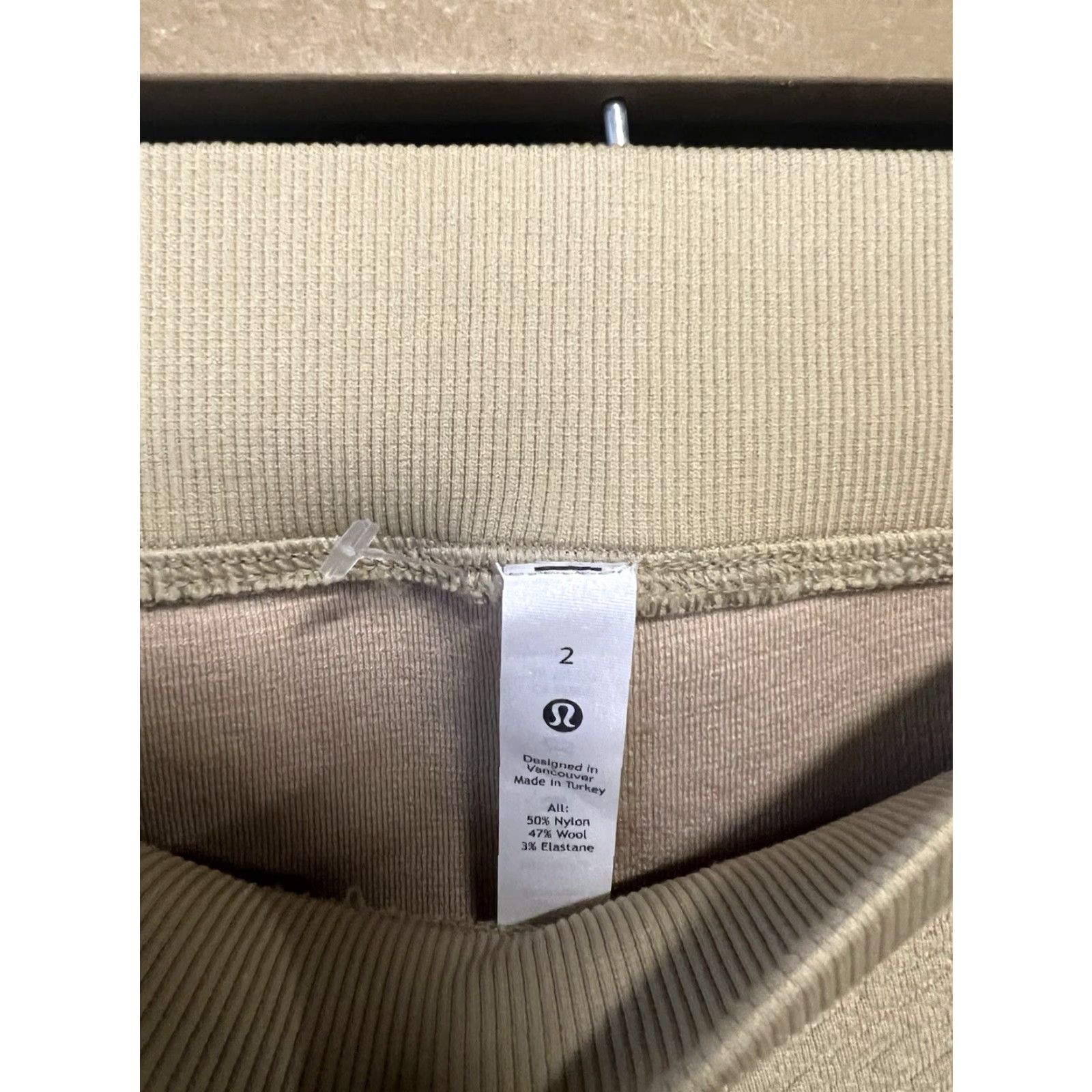Lululemon Lululemon End State Jogger Merino Wool Trench Womens Sz 2 Size 26" / US 2 / IT 38 - 3 Thumbnail