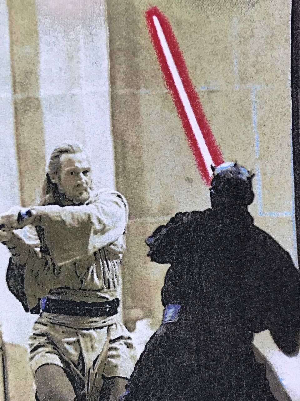 Vintage Vintage rare Star Wars Episode 1 Darth Maul obi wan kennobi Size US XL / EU 56 / 4 - 4 Thumbnail