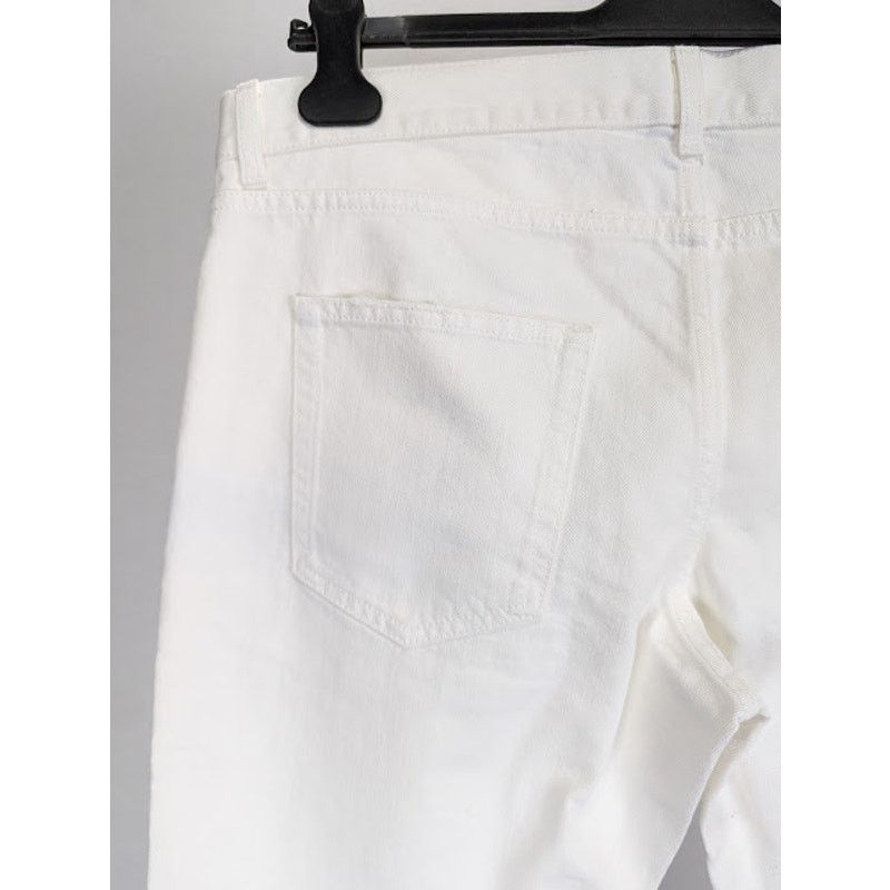Saint Laurent Paris o1rshd1 Jeans in White Size US 34 / EU 50 - 15 Thumbnail