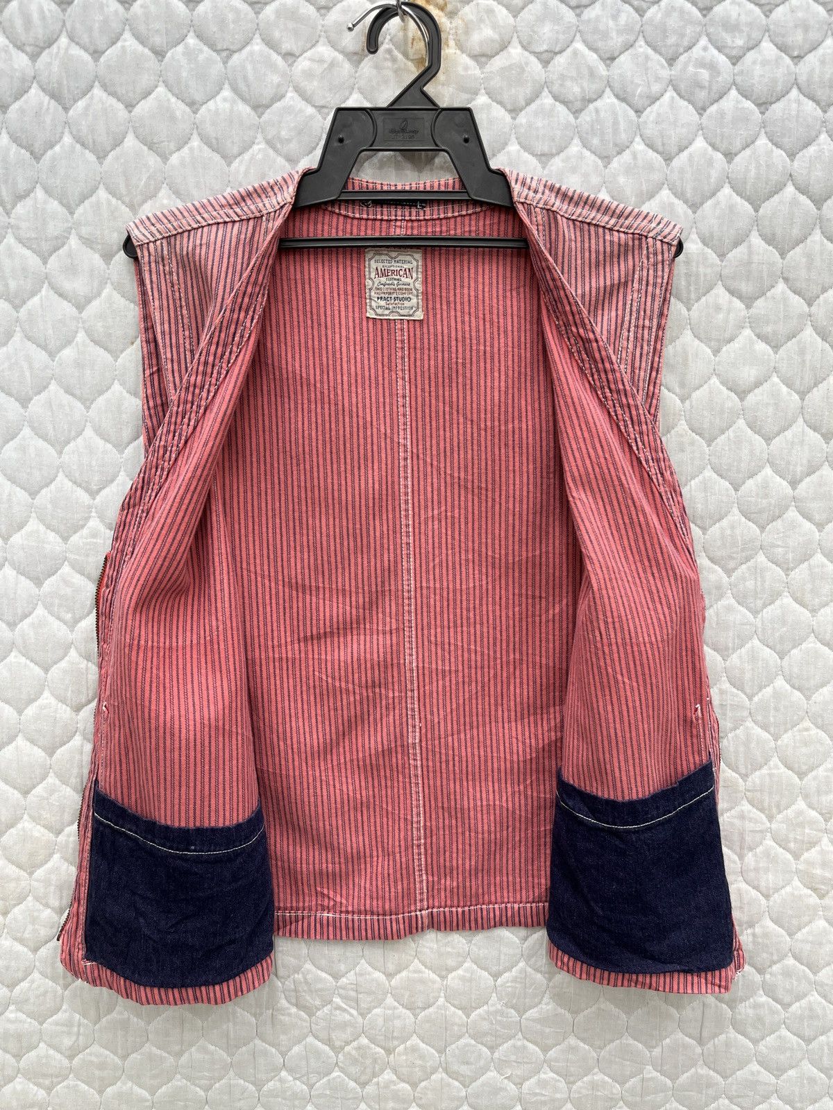 Japanese Brand 🔥🔥🔥ARCHIVE PRACT STUDIO ZIPPER VEST Size US M / EU 48-50 / 2 - 7 Thumbnail