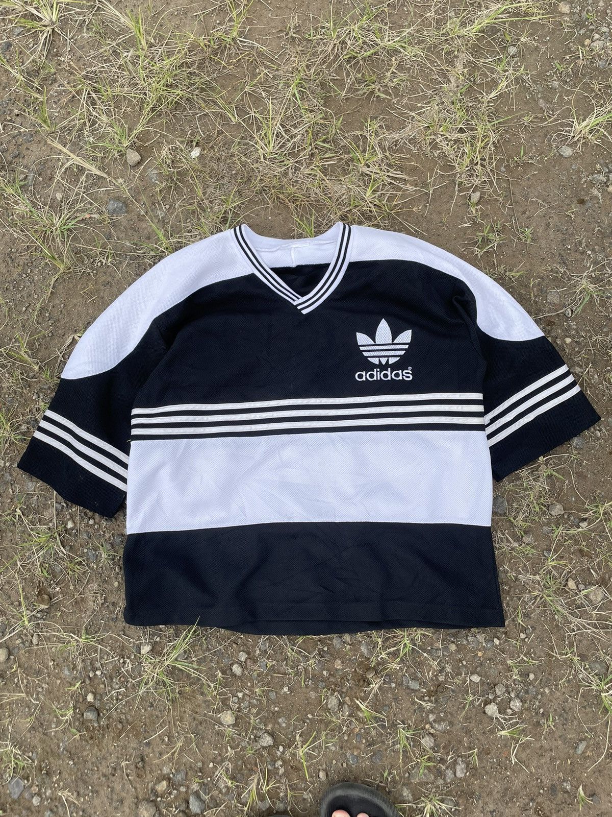 Adidas × Vintage Vintage Jersey Adidas Size US XXL / EU 58 / 5 - 2 Thumbnail