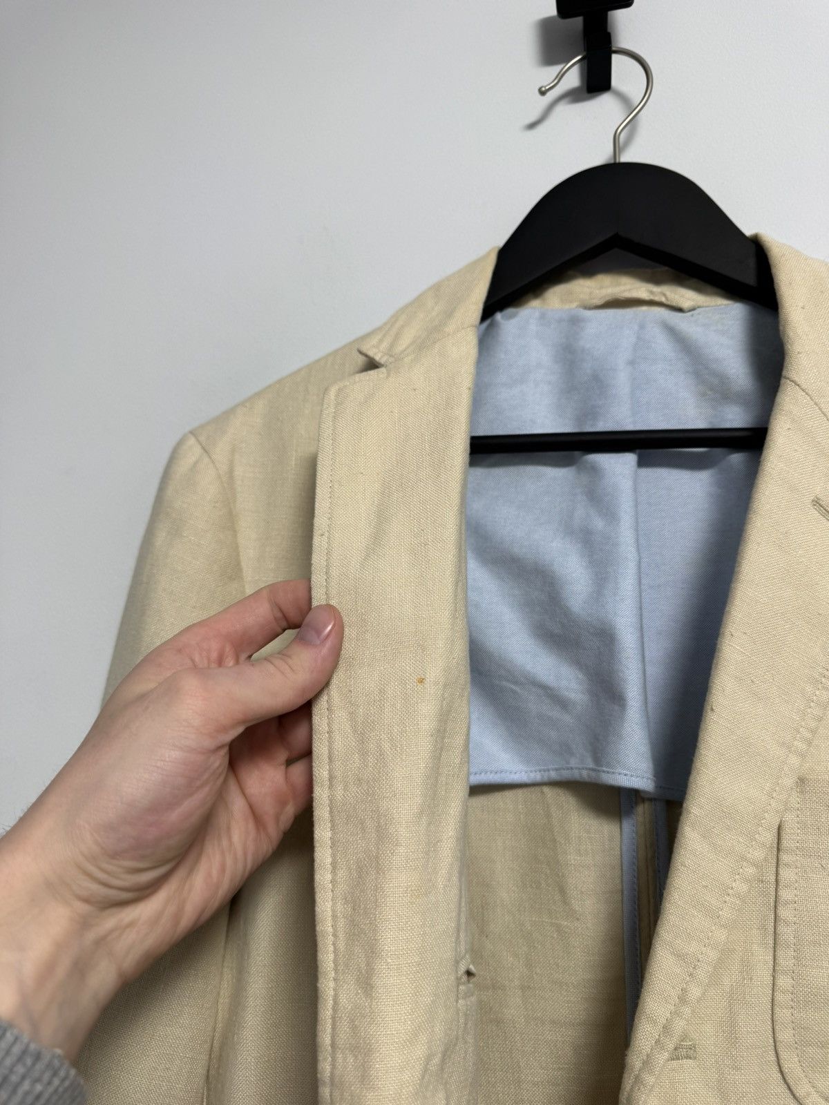 Polo Ralph Lauren Polo Ralph Lauren Blazer Beige Luxury Vintage Size 40R - 16 Thumbnail