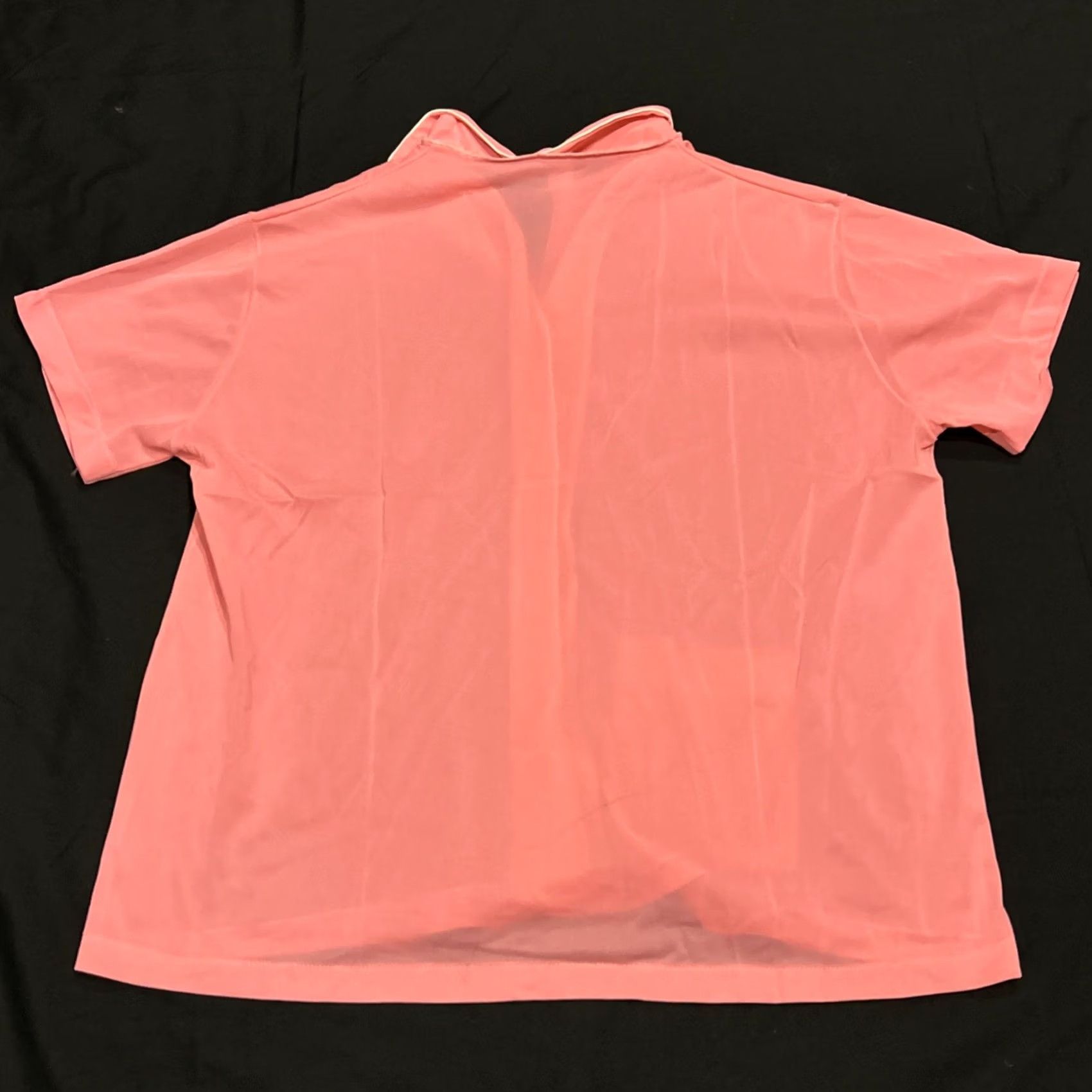 Vintage VINTAGE Unbranded WOMEN'S NYLON PAJAMA SET PINK SIZE 36 Size ONE SIZE - 4 Thumbnail