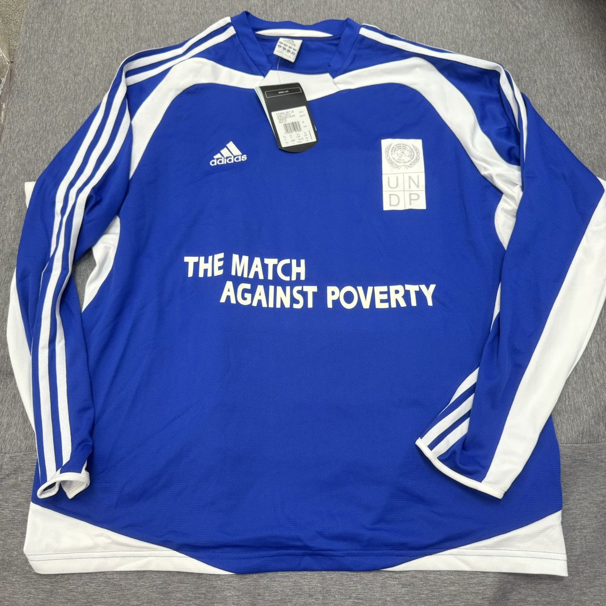 Adidas The match against poverty 2004 Longsleeves shirt #10 zidane Size US XL / EU 56 / 4 - 1 Thumbnail