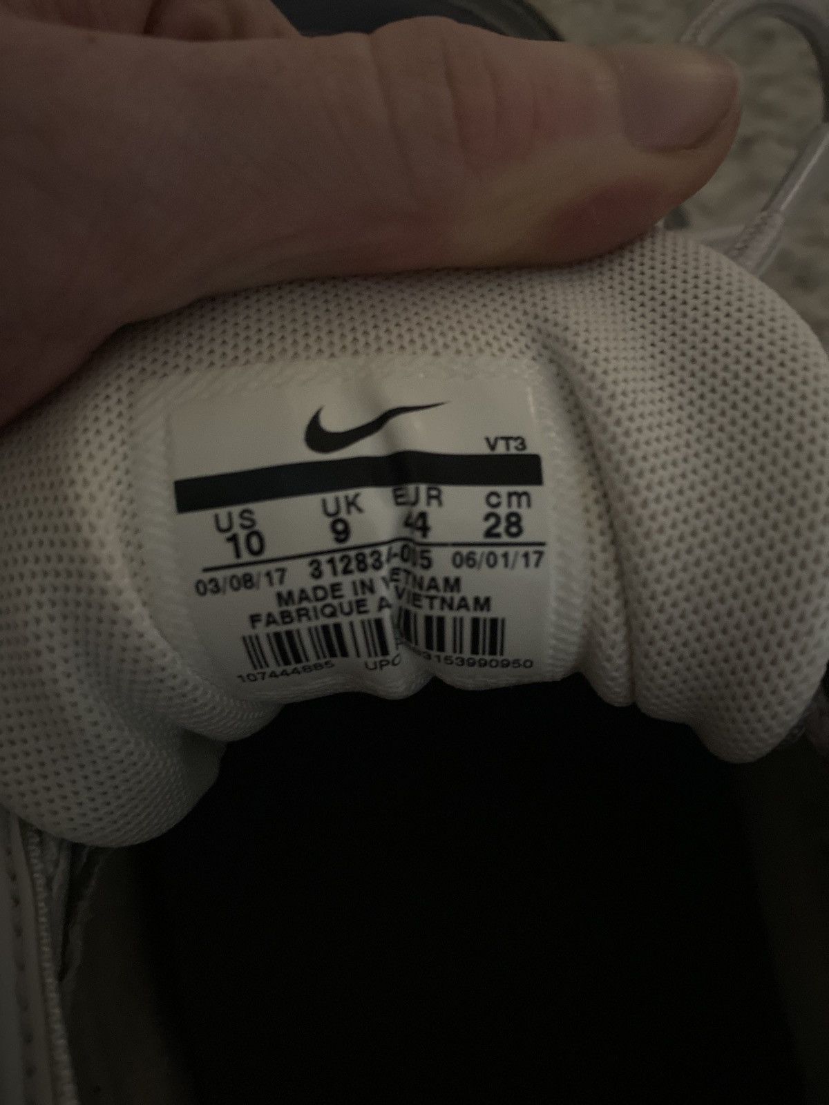 Nike Nike Air Max 97 Premium “Wolf Grey” Size US 10 / EU 43 - 7 Thumbnail