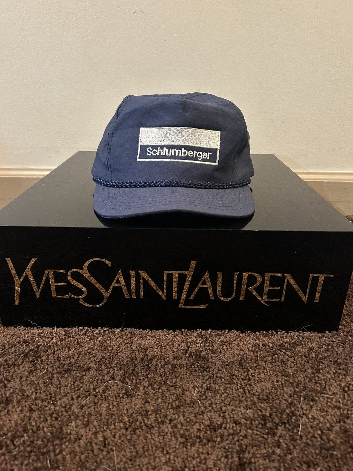 Designer × Vintage Vintage Schlumberger Hat Size ONE SIZE - 1 Thumbnail