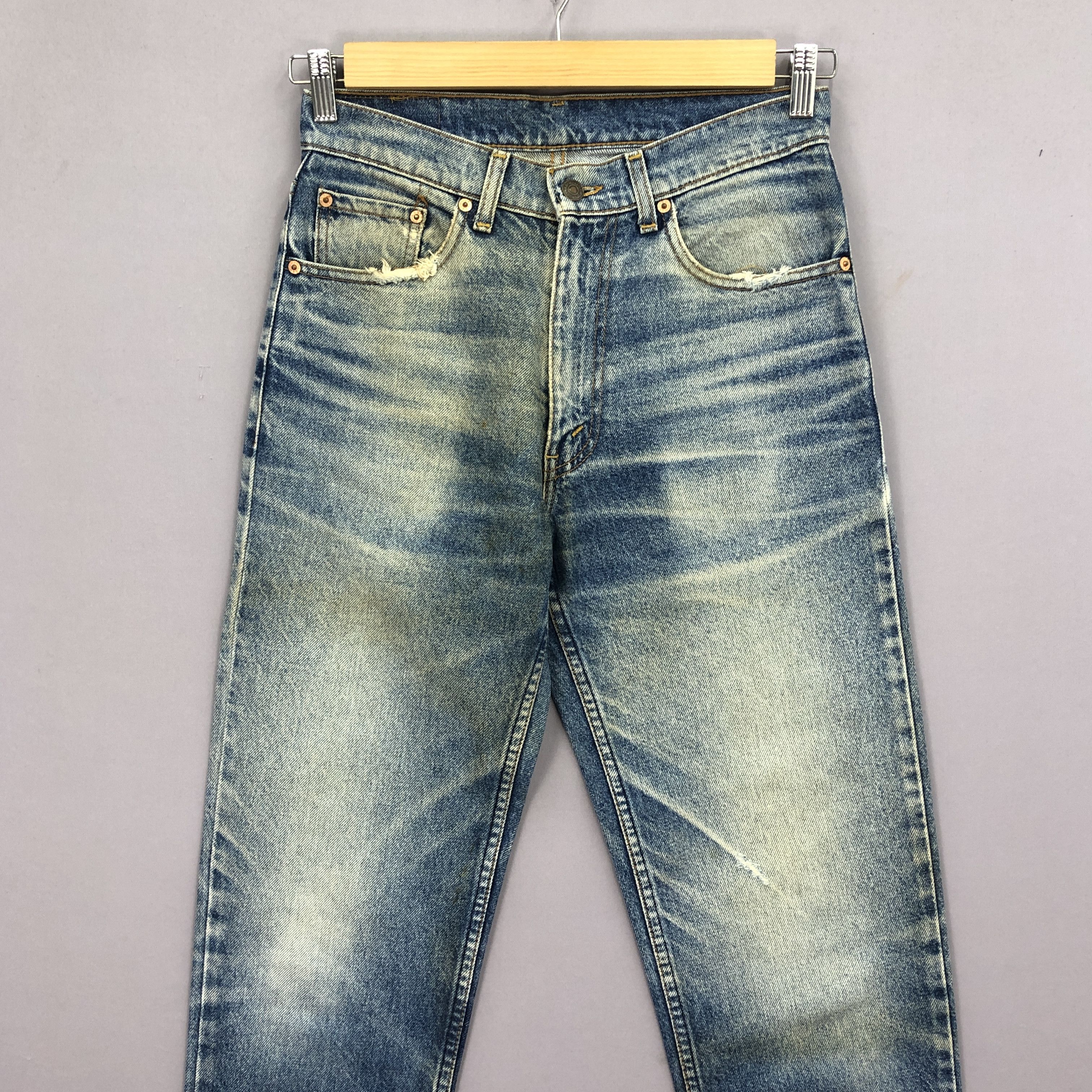 Levi's Vintage Y2K Levis Stone Wash Jeans Levi's Faded Denim Size 28" / US 6 / IT 42 - 3 Thumbnail