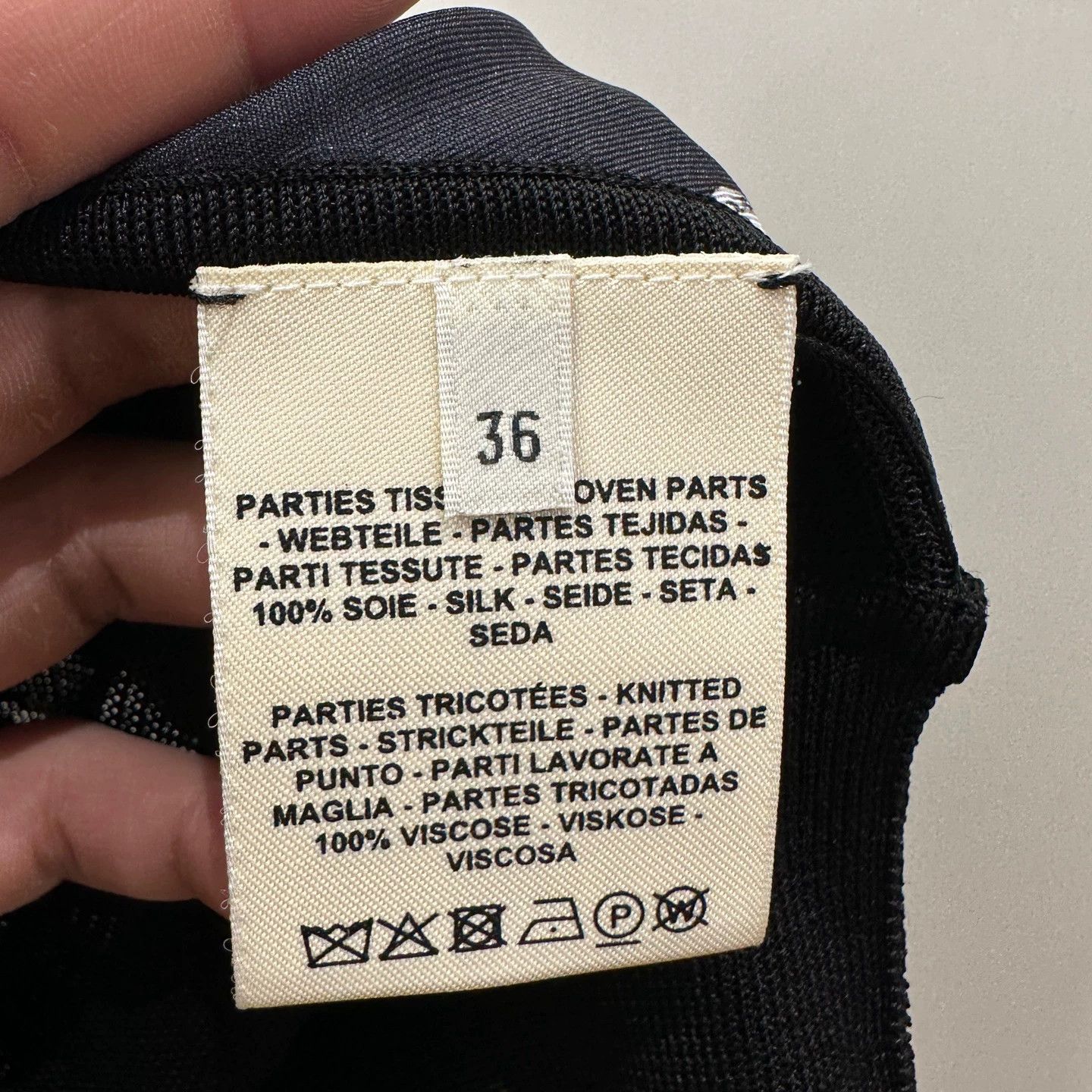 Hermes Hermes feb363 pattern silk knit long sleeve 36 Size XS / US 0-2 / IT 36-38 - 4 Thumbnail