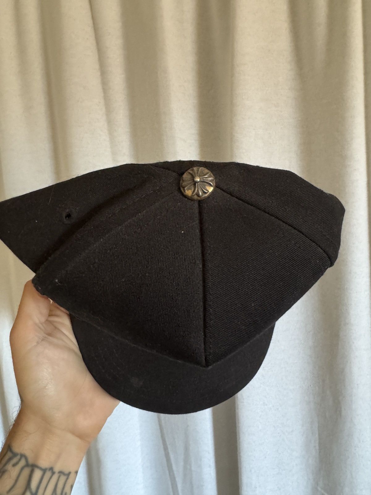 Chrome Hearts Chrome Hearts CH Black Gold Cap Size ONE SIZE - 2 Thumbnail
