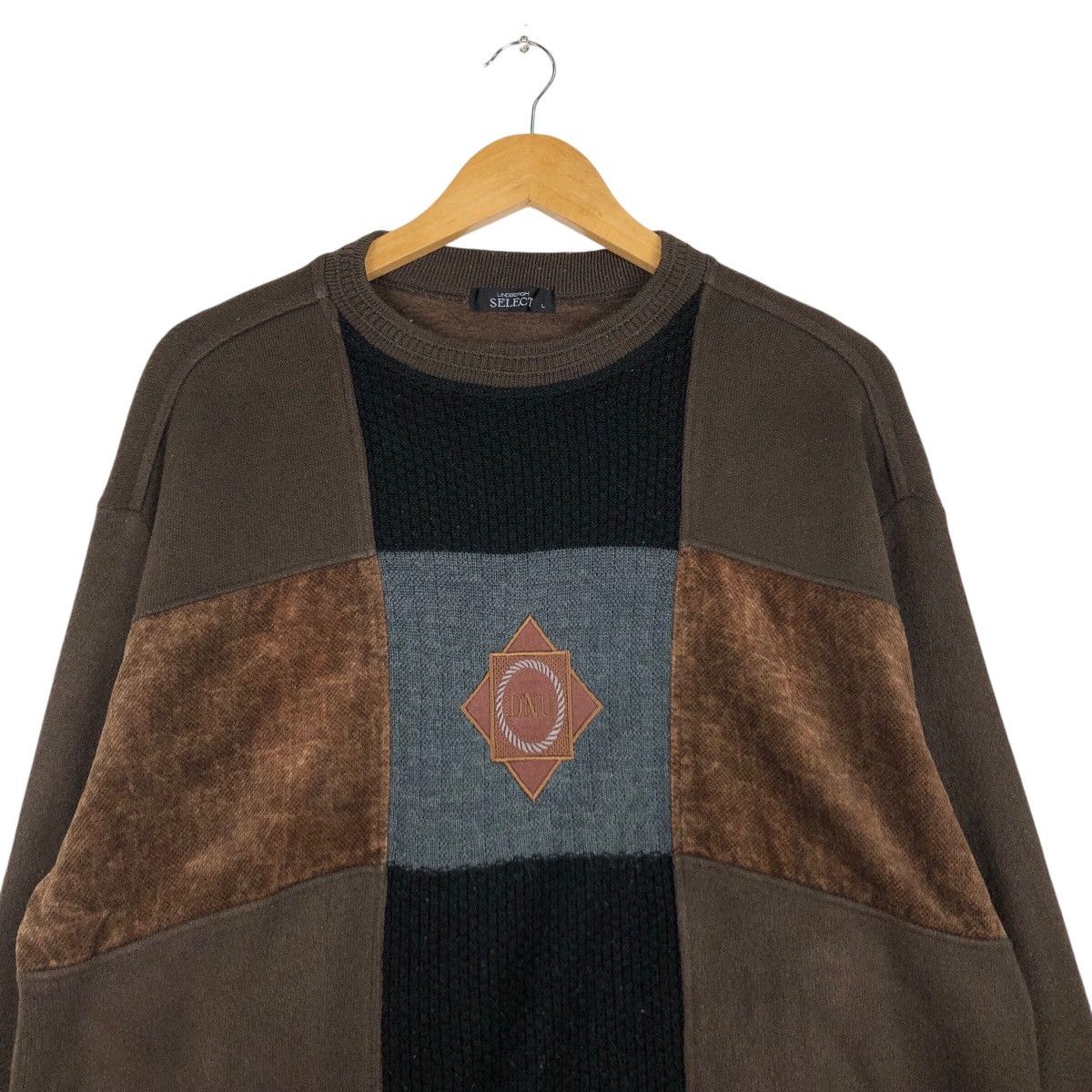 Japanese Brand Abstract Design Sweatshirt Pullover Rare Medium Size US M / EU 48-50 / 2 - 2 Thumbnail