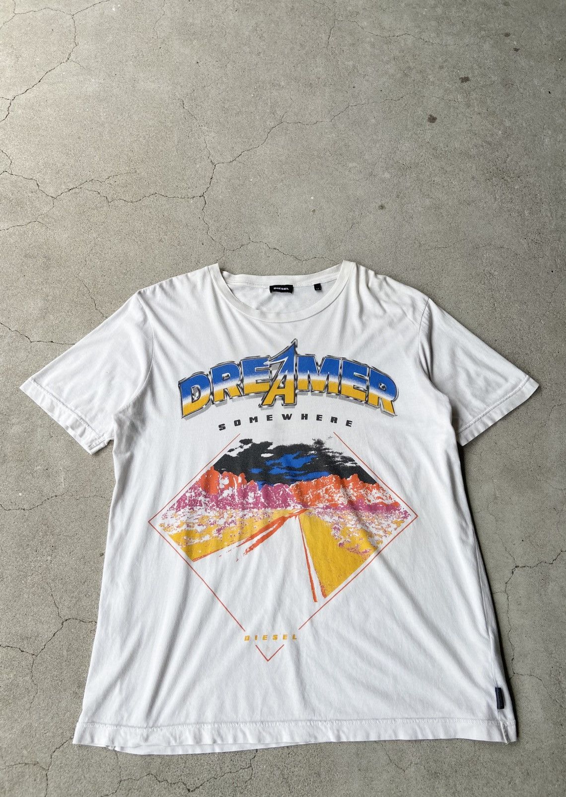Diesel DIESEL OVERSIZED DREAMER PRINT T-SHIRT Size US M / EU 48-50 / 2 - 1 Thumbnail