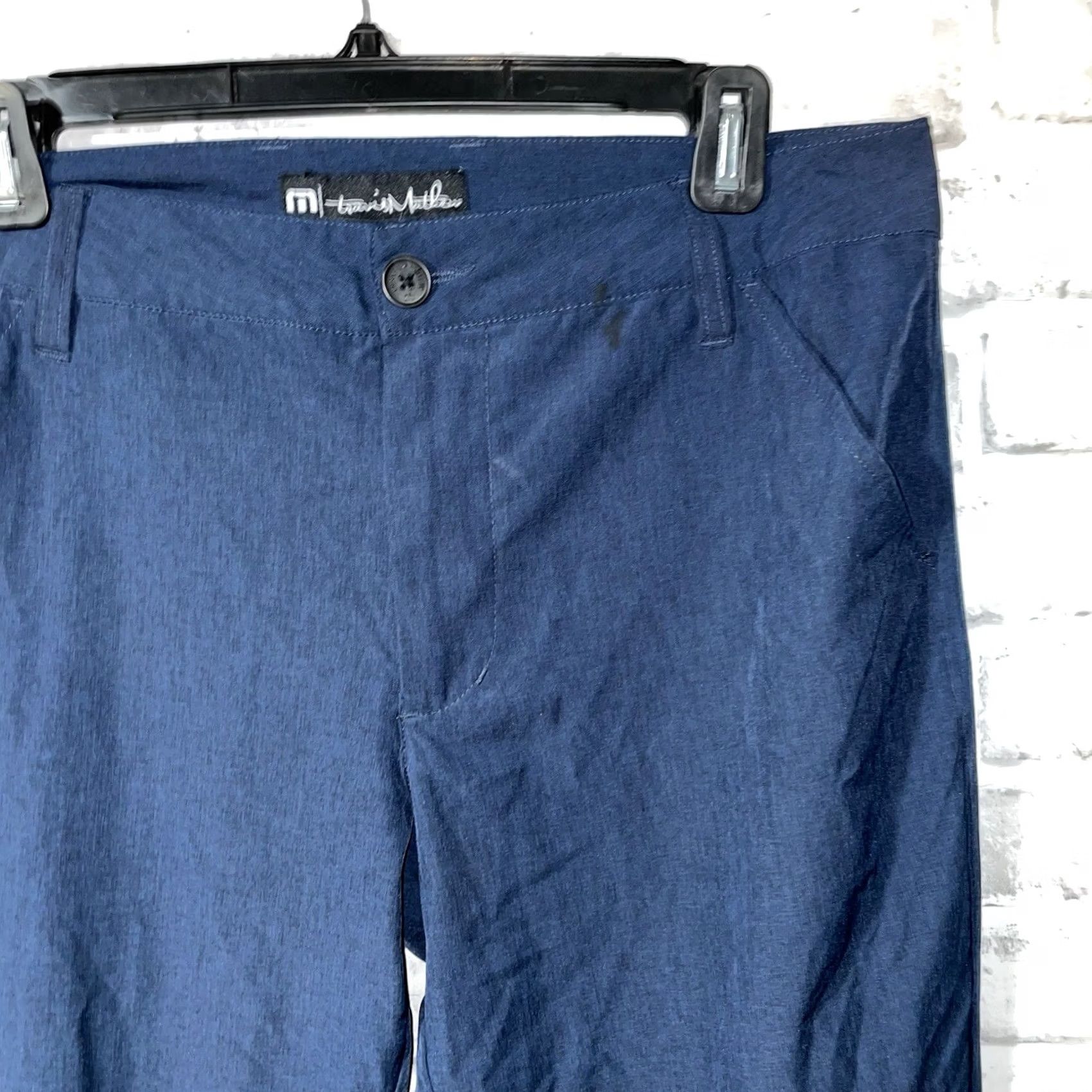 TravisMathew Travis Mathew Blue Polyester Blend Casual Pants Mens Size 32x30 Size US 32 / EU 48 - 2 Thumbnail