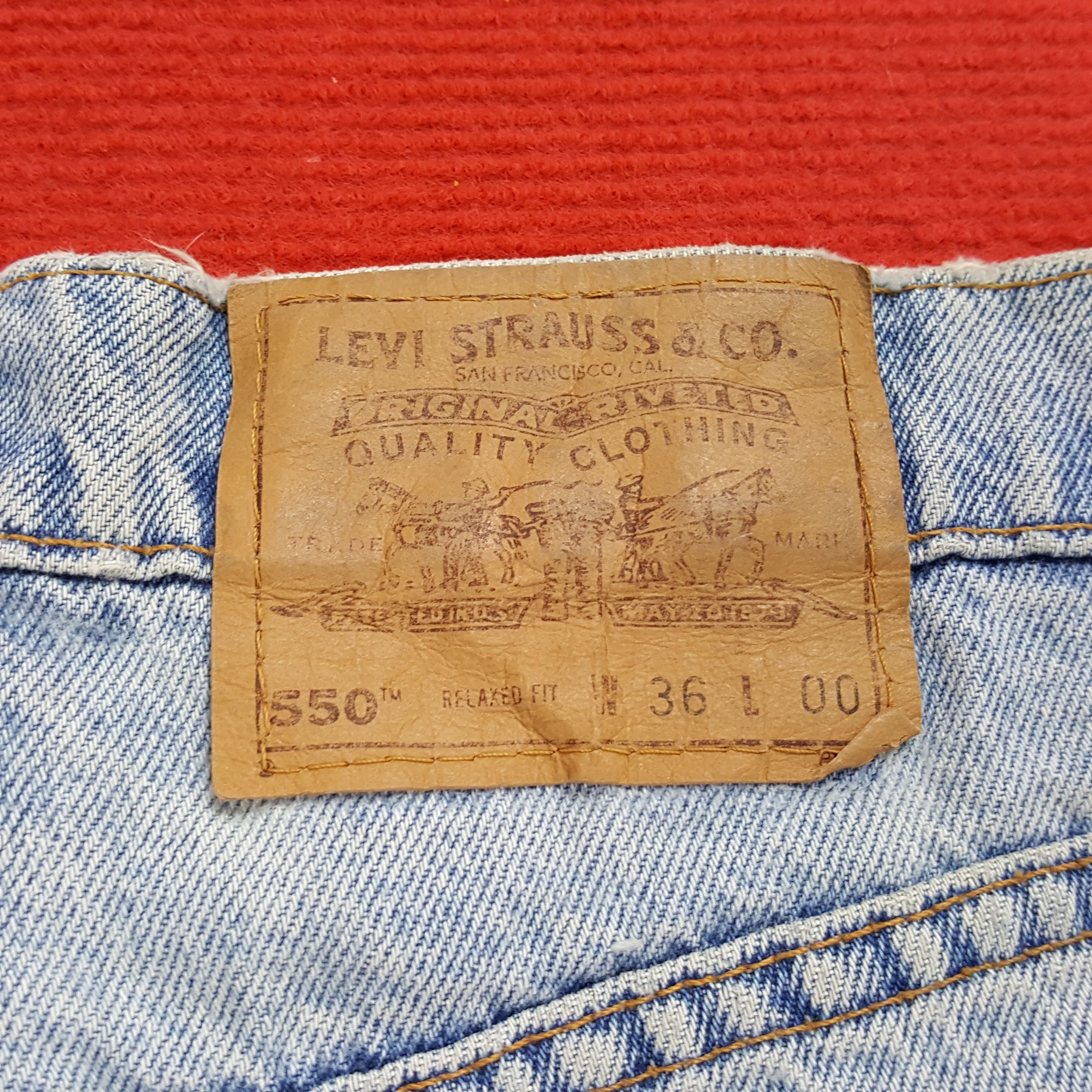 Levi's × Vintage Levis Streetwear Summer Style Short Jeans Size US 34 / EU 50 - 13 Thumbnail