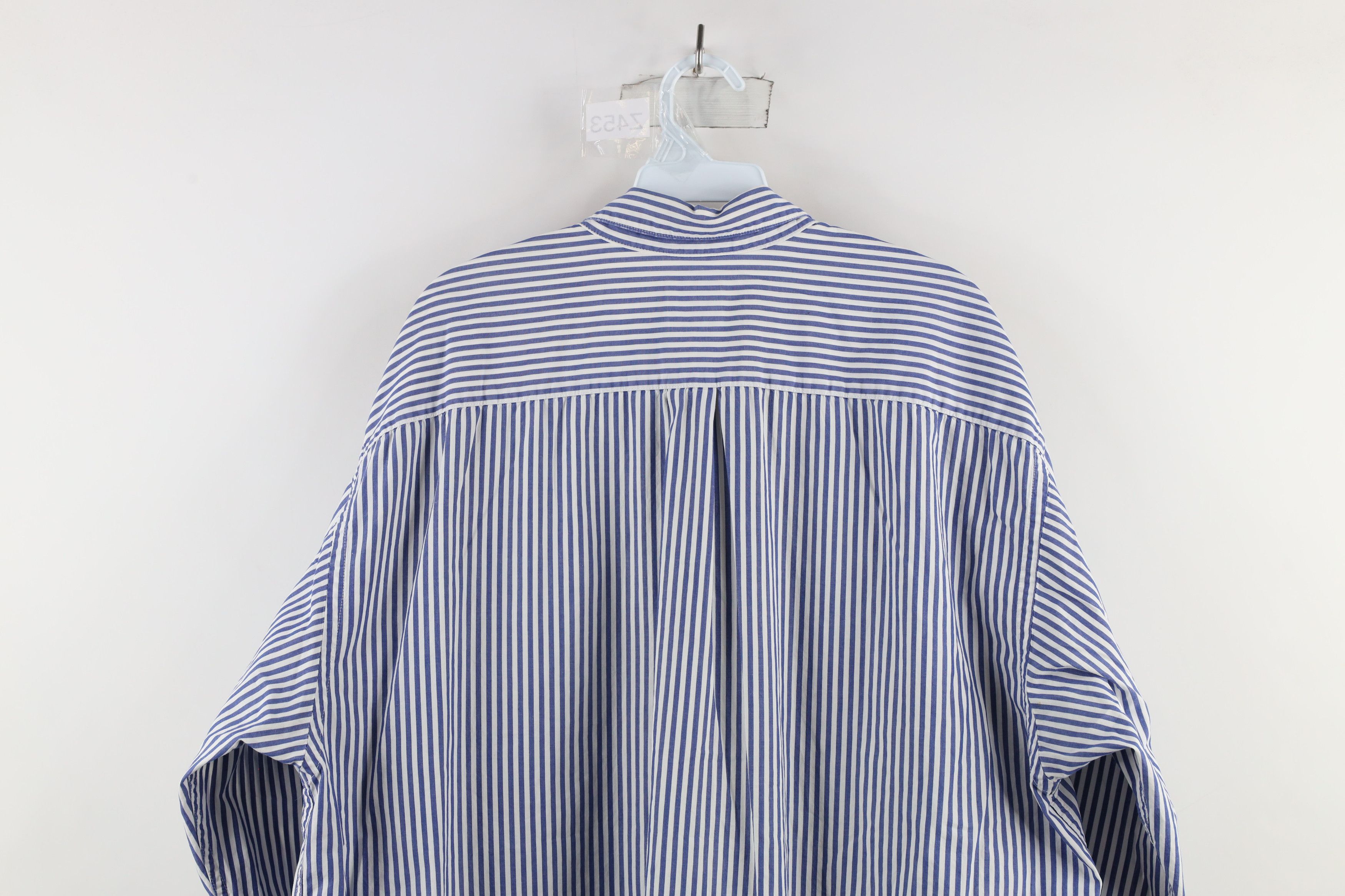 Gap × Vintage Vintage 90s Gap Striped Oxford Button Down Shirt Cotton Size US XL / EU 56 / 4 - 8 Thumbnail