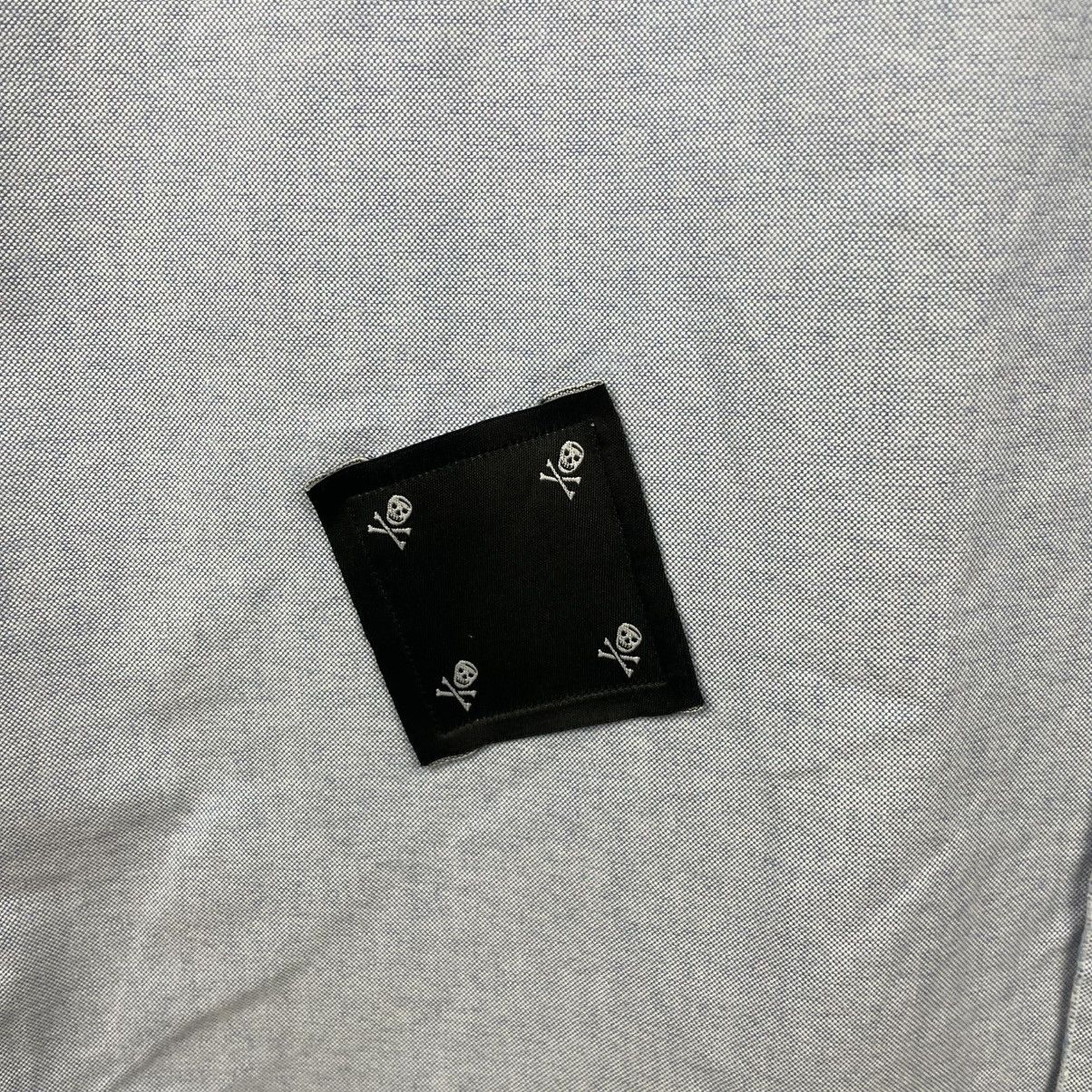 Polo Ralph Lauren Polo Ralph Lauren Rugby Patchwork Oxford Blue Shirt Size US M / EU 48-50 / 2 - 4 Thumbnail