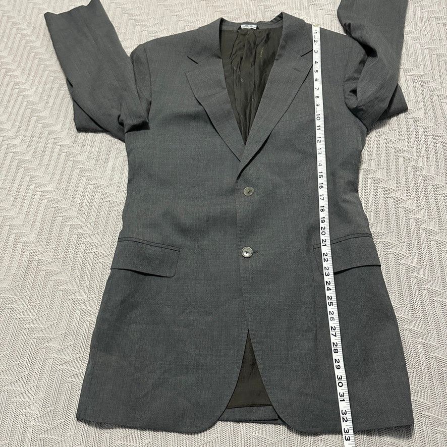 Dolce & Gabbana Dolce & Gabbana gray wool two button blazer size 38R Size 38R - 7 Thumbnail