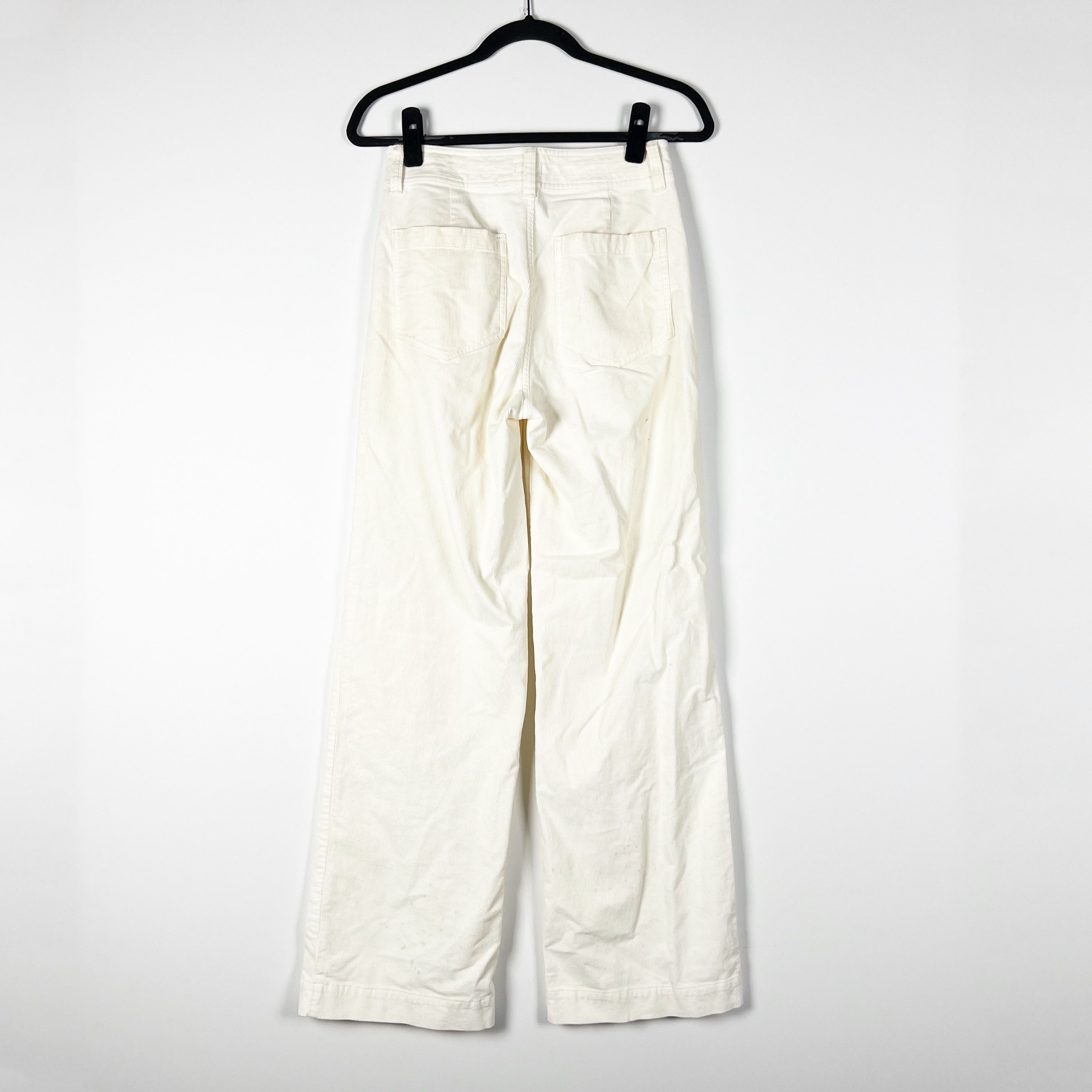 Faherty Faherty Stretch Cord Wide Leg Organic Cotton Size 26" / US 2 / IT 38 - 4 Thumbnail