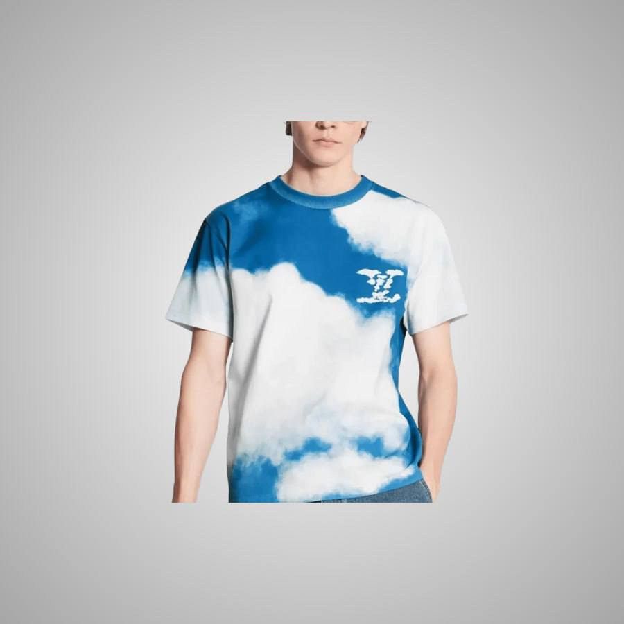 Louis Vuitton LOUIS VUITTON HEAVEN ON EARTH CLOUD T-SHIRT BLUE Size US XXL / EU 58 / 5 - 2 Thumbnail