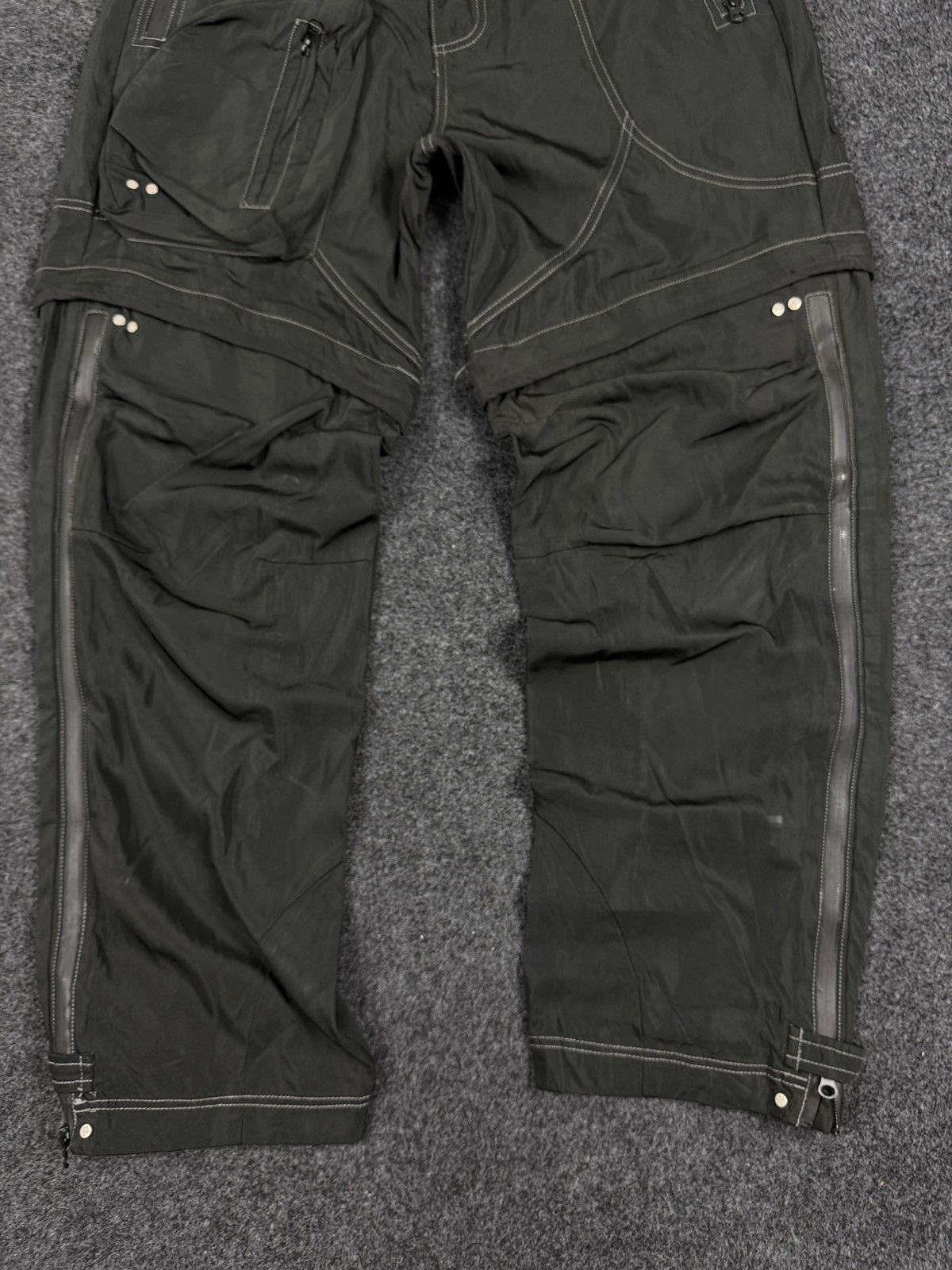 FAR FROM WHAT × Vintage FAR FROM WHAT Tactical Cargo Pants for Men - Durable Cotton, Size US 34 / EU 50 - 6 Thumbnail
