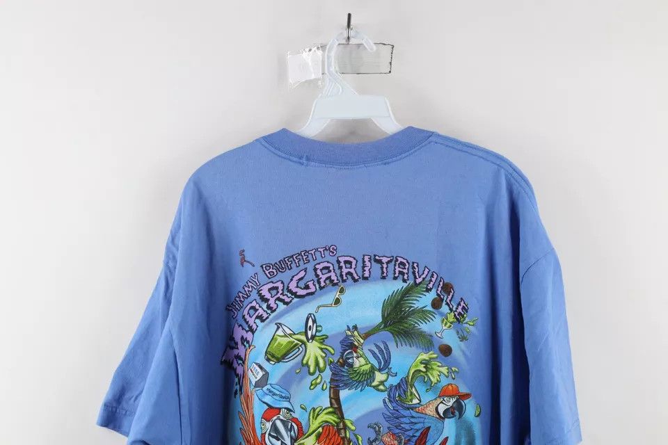 Vintage Vintage Y2K 2002 Jimmy Buffett Myrtle Beach T-Shirt Blue Size US XL / EU 56 / 4 - 11 Thumbnail