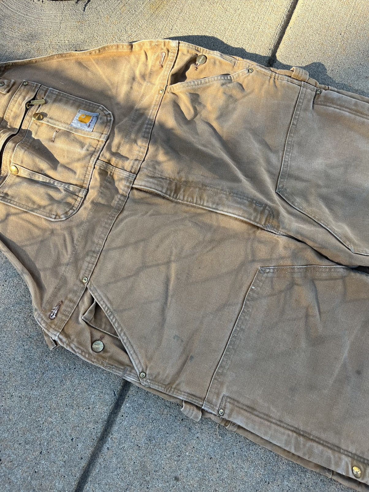 Carhartt RARE VINTAGE 90’S CARHARTT DOUBLE KNEE OVERALLS Size US 44 / EU 60 - 21 Thumbnail