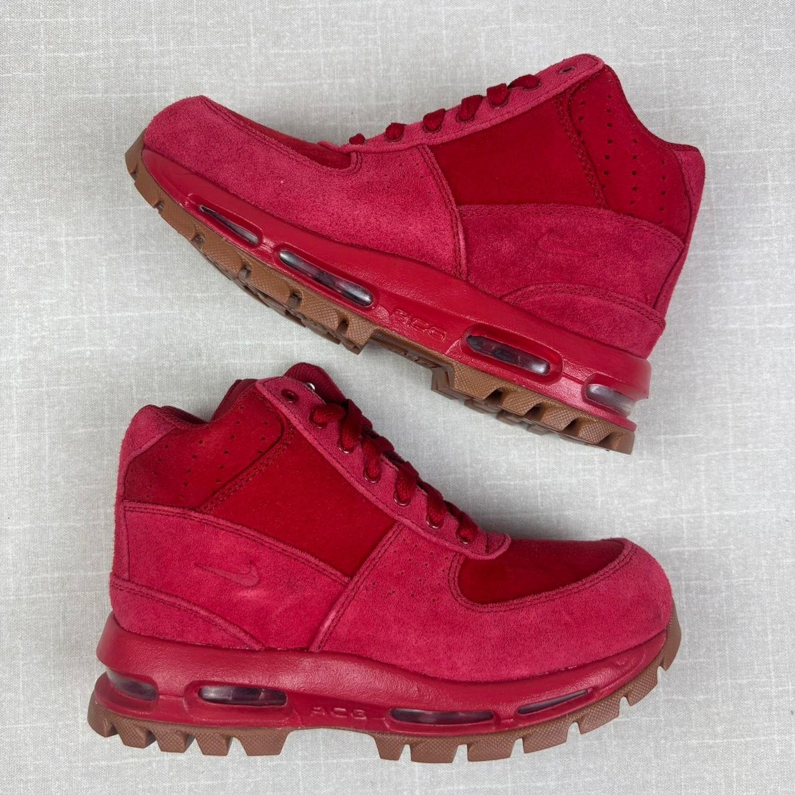 Nike 🎈 2016 Nike Air Max Goadome “Gym Red” 4Y Size US 4 / IT 34 - 2 Thumbnail