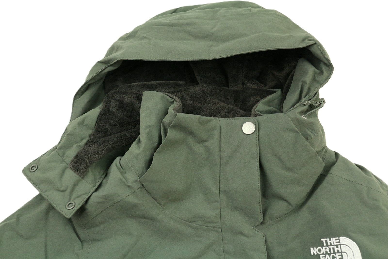 The North Face INLUX XS Hooded Green Waterproof Lined Jacket 79736 Size XS / US 0-2 / IT 36-38 - 14 Thumbnail