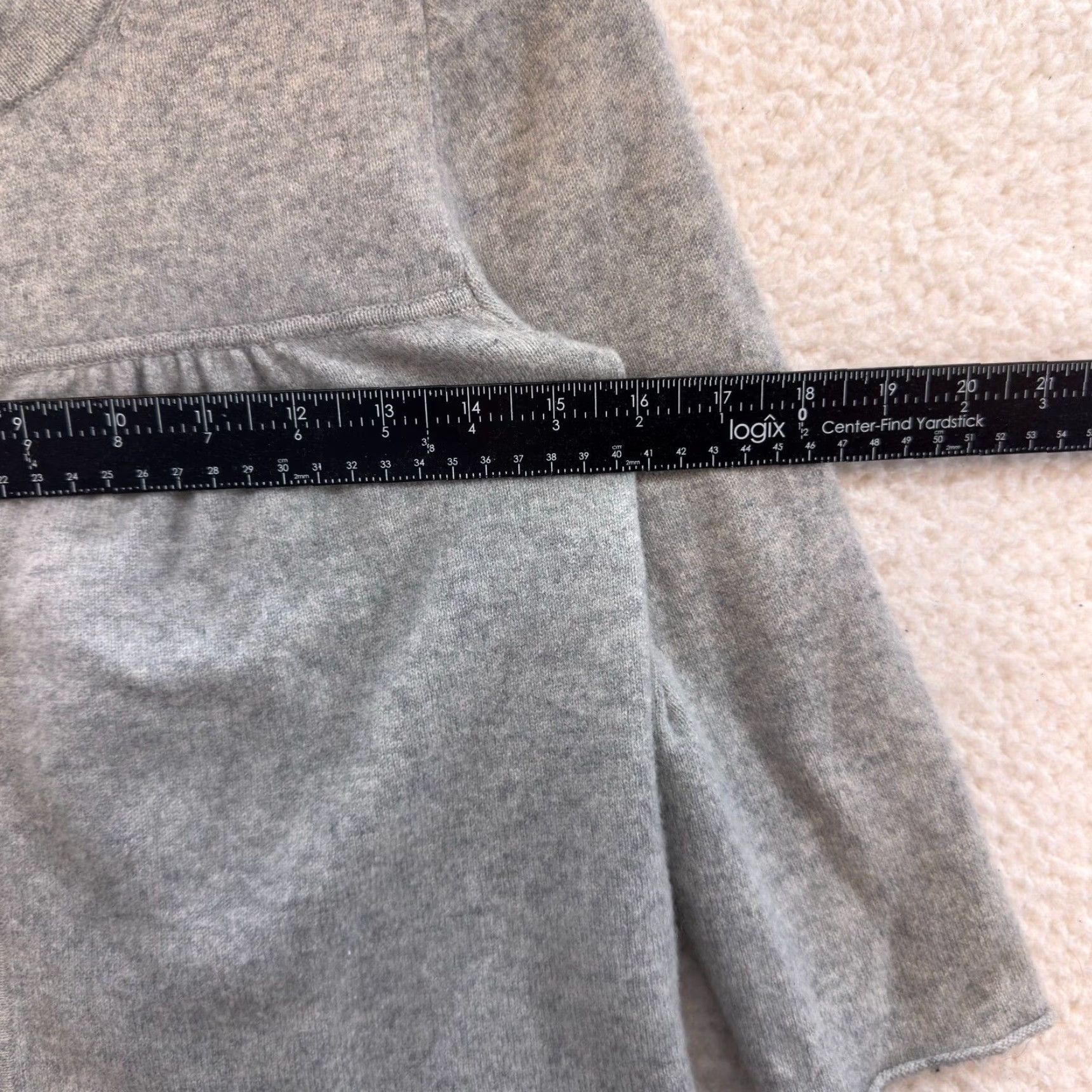 J.Crew J Crew Cashmere Cardigan Sweater Top XS Small Womens Grey Casual Minimalist Vintage Shirt Size XS / US 0-2 / IT 36-38 - 6 Thumbnail