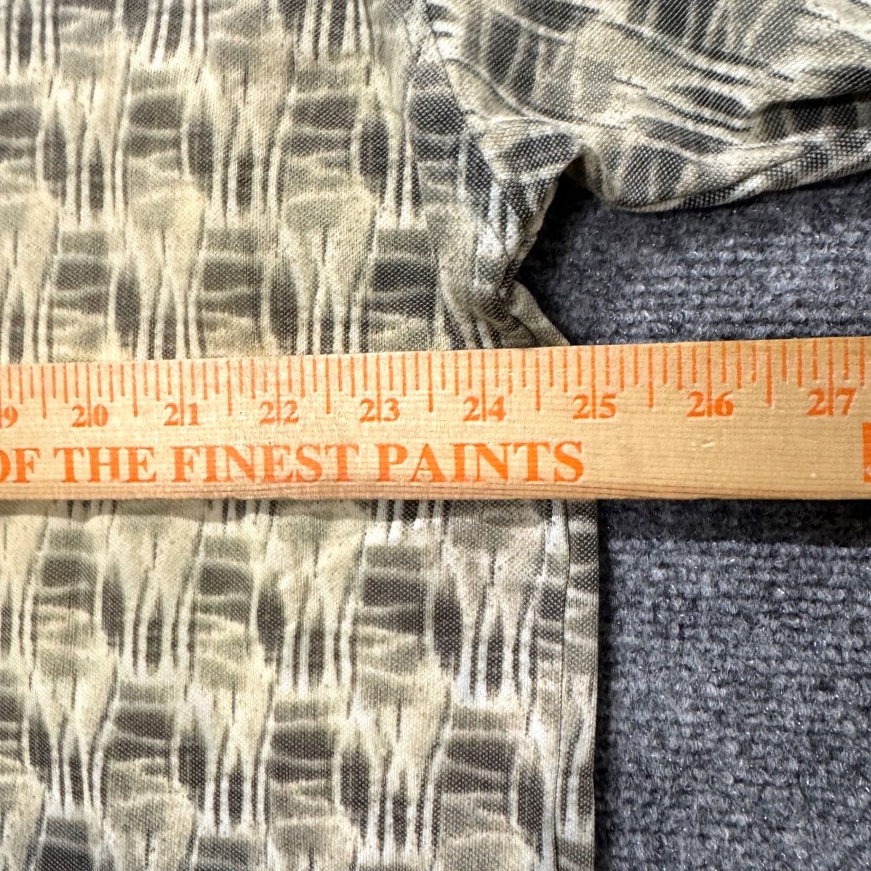 Izod IZOD Polo Shirt Men's XL Cotton Blend Patterned 1/4 Button Up Casual Tan Brown Shirt Mens XL Cotton Blend Patterned 1/4 Button Up Casual Tan Brown Size US XL / EU 56 / 4 - 4 Thumbnail