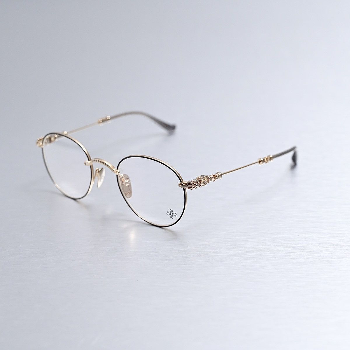 【CHROME HEARTS】BUBBA-A AS-BK-P CHROME HEARTS BUBBA-A Glasses Frames Eyewear AUTH | eBay