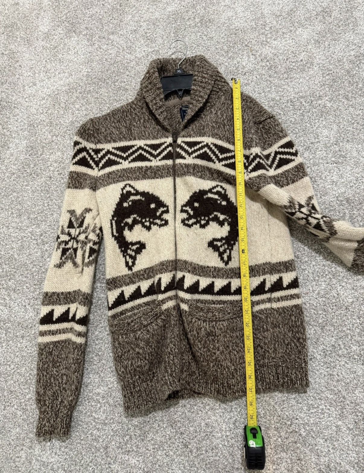 Abercrombie & Fitch Abercrombie and Fitch Sweater Mens Small Cable Fisherman Size US S / EU 44-46 / 1 - 4 Thumbnail
