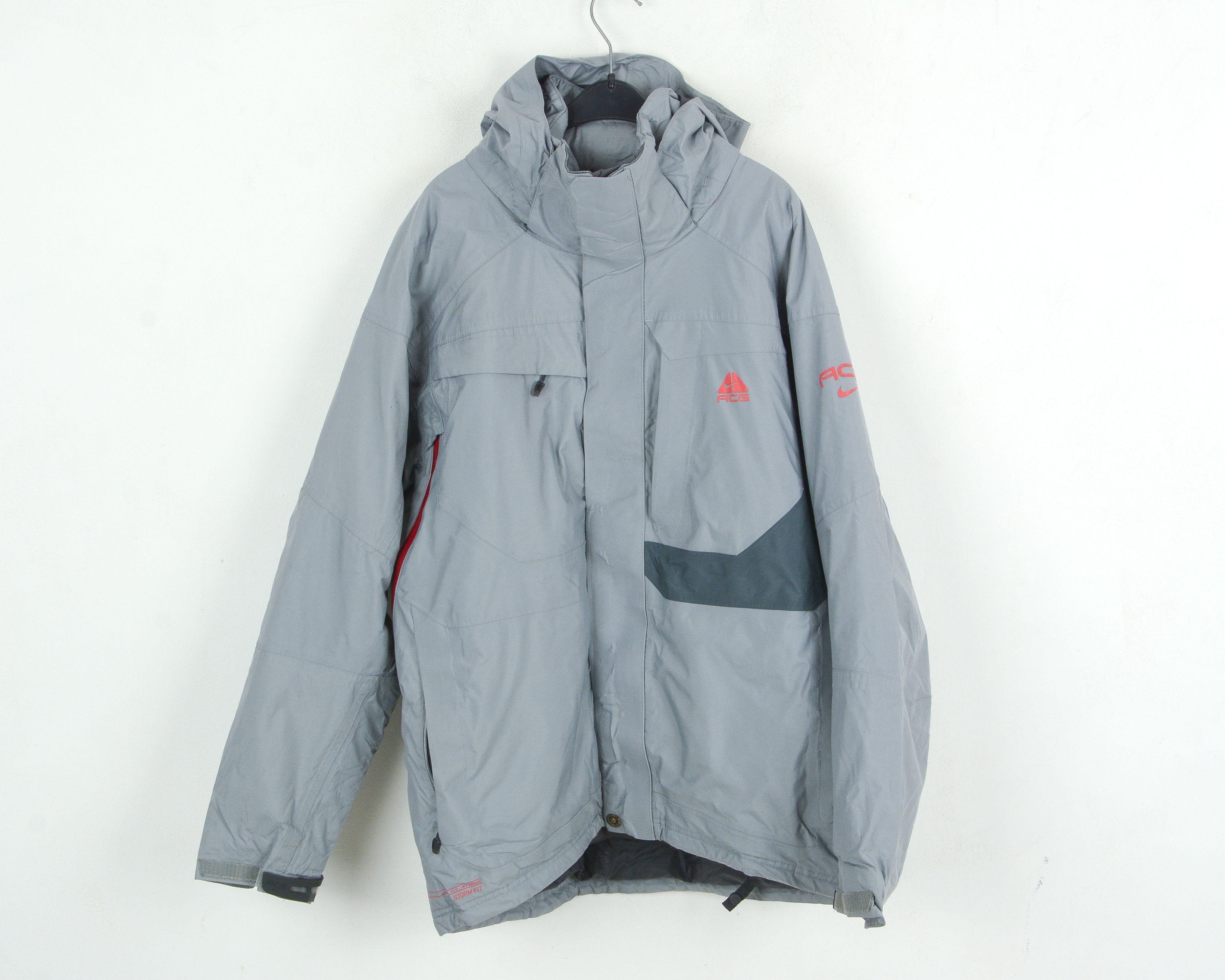 希少 VINTAGE NIKE ACG STORM-FIT JACKET VINTAGE NIKE ACG Storm Fit Jacket Outer Layer 3 Men's Size