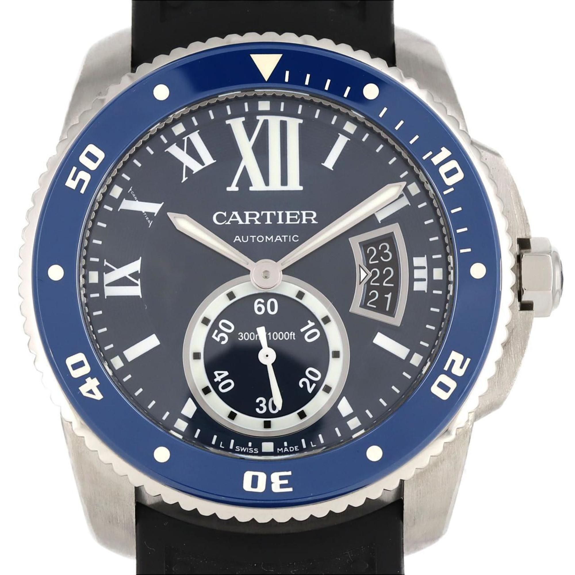 Cartier Cartier Calibre de Diver WSCA0010 SS Wristwatch Automatic Size ONE SIZE - 1 Thumbnail