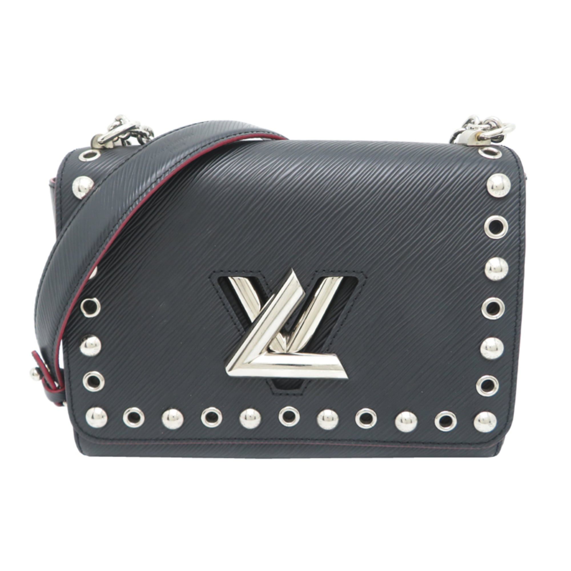 Louis Vuitton Louis Vuitton Twist MM Women's Shoulder Bag M53520 (Discontinued) Epi Leather, Black Size ONE SIZE - 1 Thumbnail