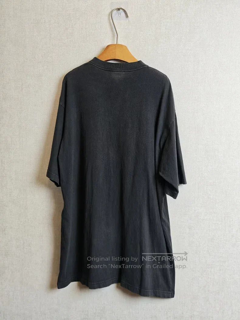 Balenciaga Balenciaga Flame Letter Black Short Sleeve T-Shirt Size US M / EU 48-50 / 2 - 4 Thumbnail