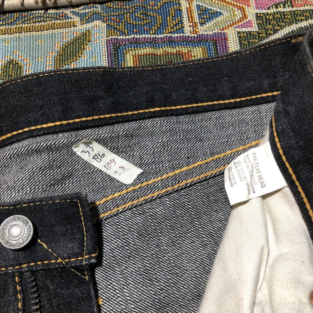 The Flat Head the flat head denim japan Size US 33 - 5 Thumbnail