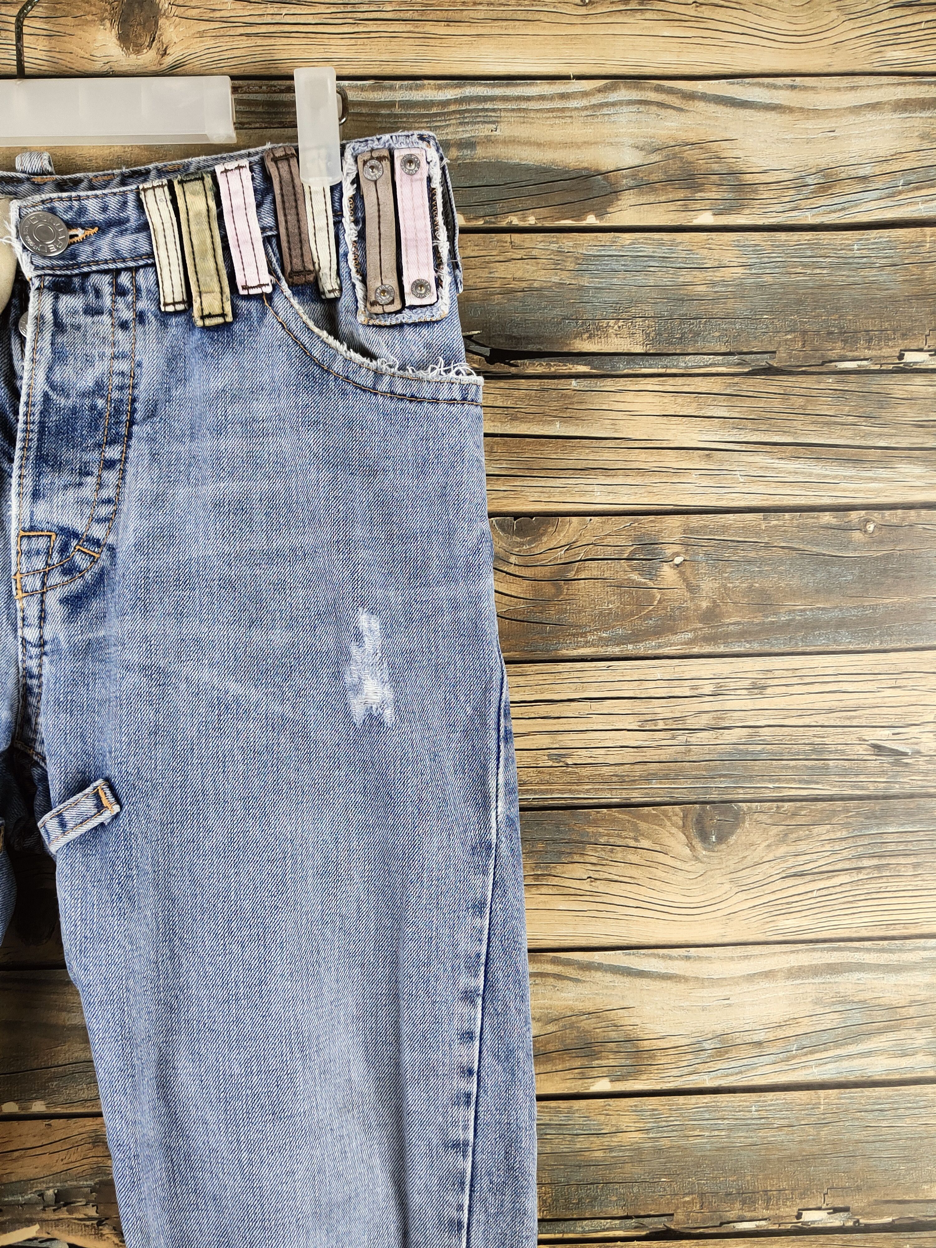 Dsquared2 D Dsquared2 Blue Distressed Ripped Jeans #S2909 Size US 30 / EU 46 - 5 Thumbnail