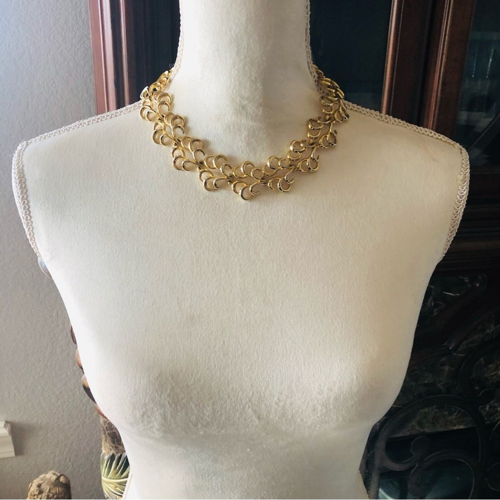 Vintage Vintage filigree link discs choker necklace Size ONE SIZE - 5 Thumbnail