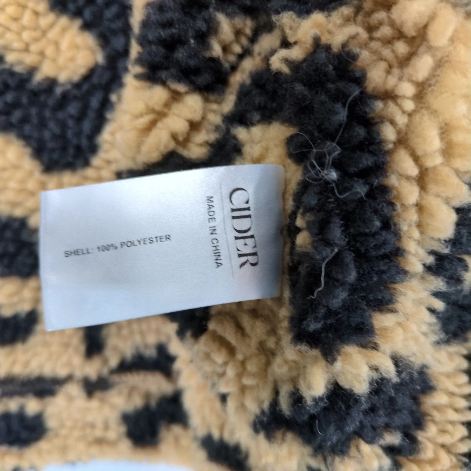 Cider Cider Animal Print Fleece Lined Brown Corduroy Jacket XL Size XL / US 12-14 / IT 48-50 - 8 Thumbnail