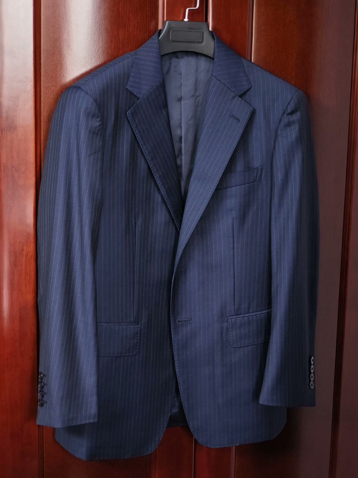 Ermenegildo Zegna Custom Zegna Wool and Linen Suit Size US M / EU 48-50 / 2 - 1 Thumbnail