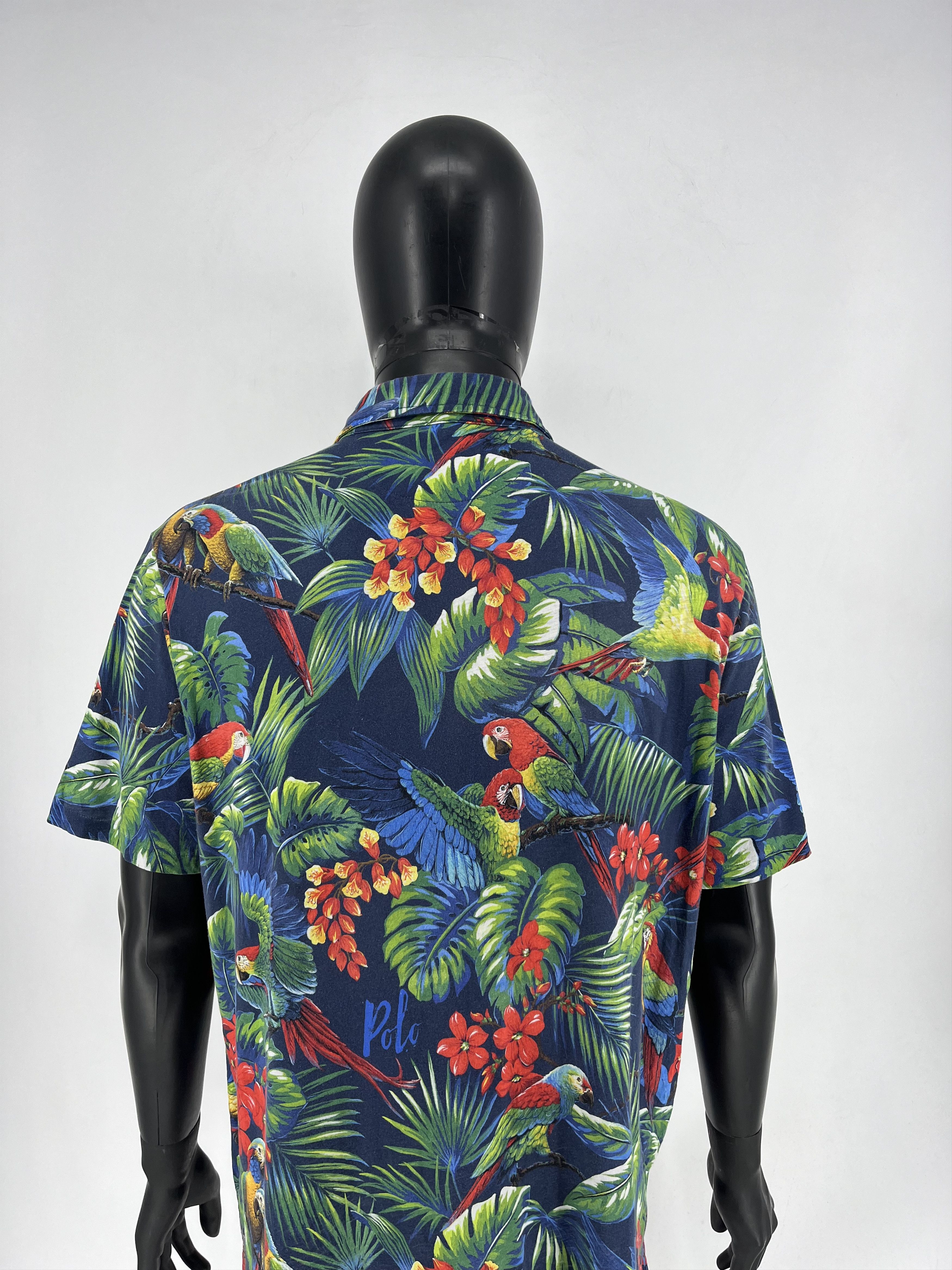 Polo Ralph Lauren Polo Ralph Lauren Men Classic Fit Hawaiian Tropical Parrot Size US L / EU 52-54 / 3 - 10 Thumbnail