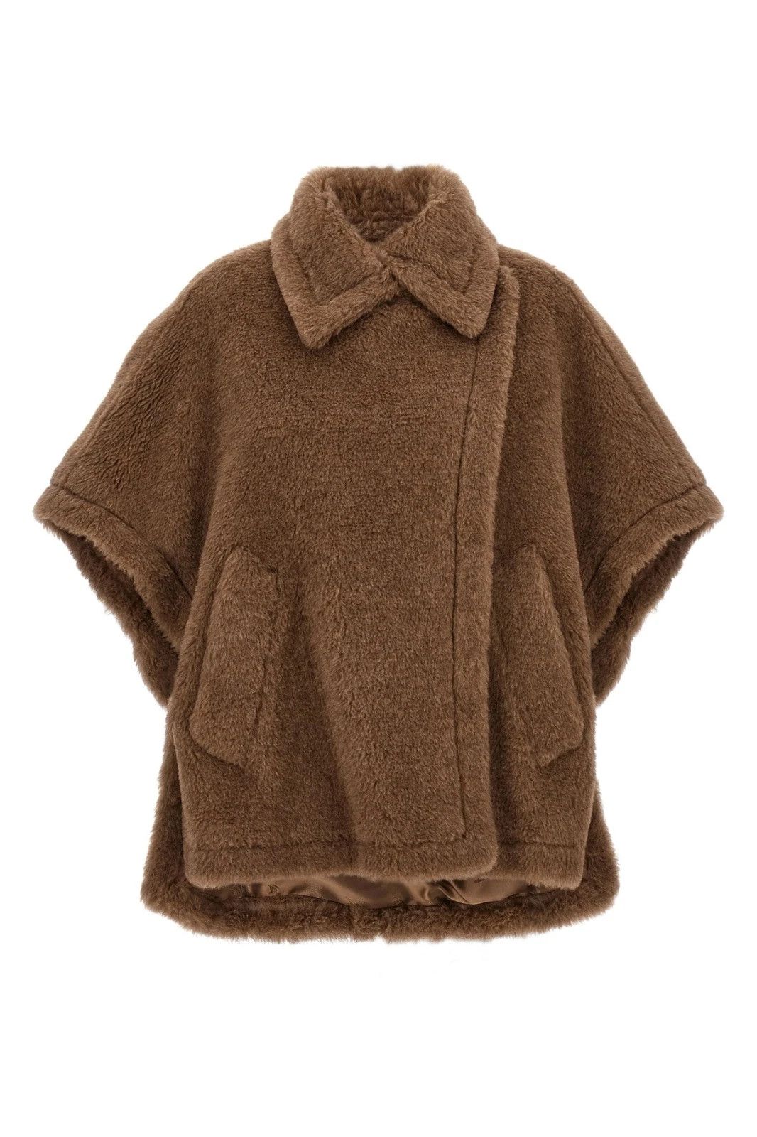 Max Mara MAX MARA Tebe Brown Cape New & Authentic Size ONE SIZE - 1 Thumbnail