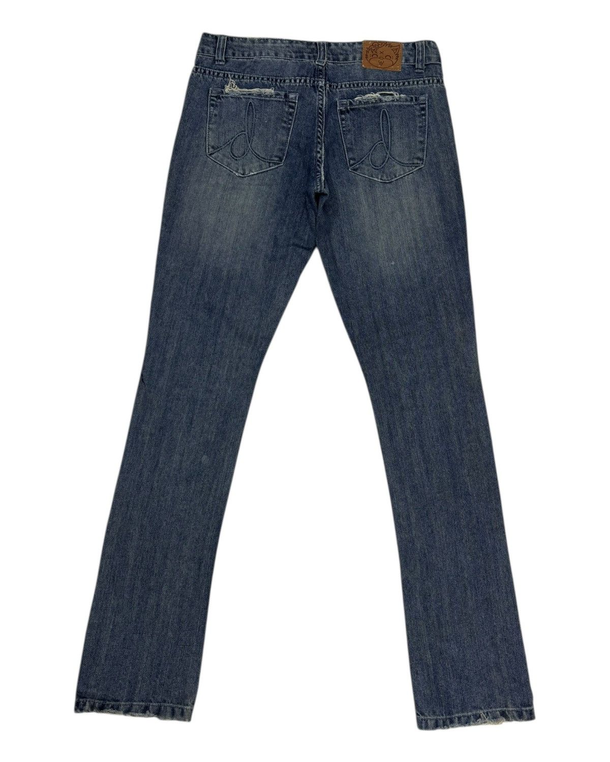 Drop Dead × Drop Dead Clothing Drop Dead Skinny Slim Fit Distressed Denim Jeans Size 30" / US 8 / IT 44 - 7 Thumbnail
