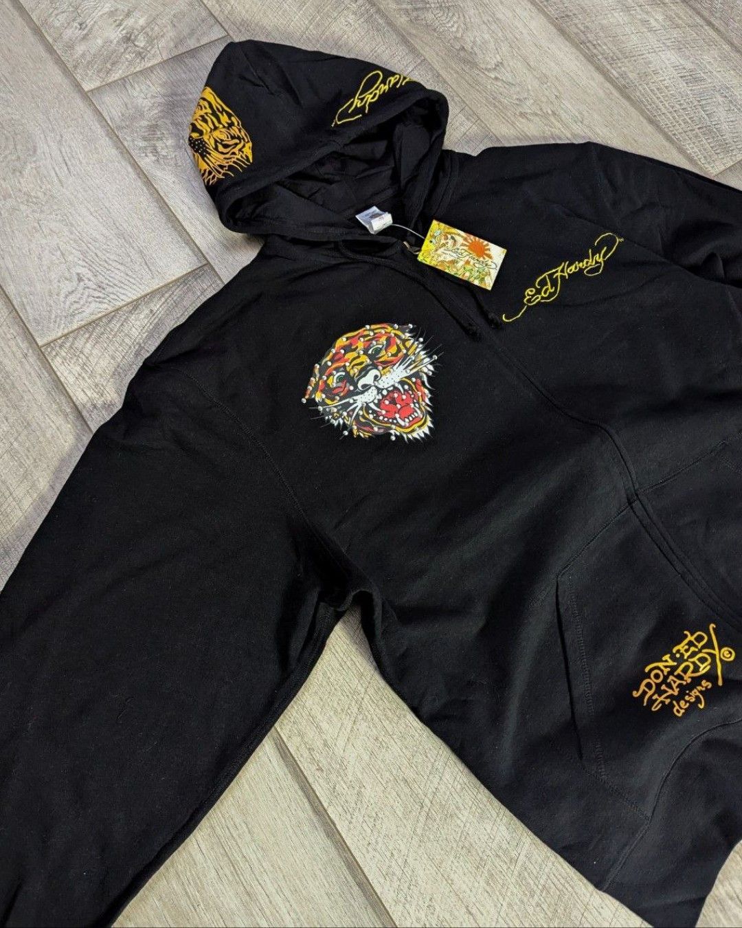 Ed Hardy NEW ED HARDY ZIP-UP by Christian Audigier FAST SALE Size US XL / EU 56 / 4 - 5 Thumbnail