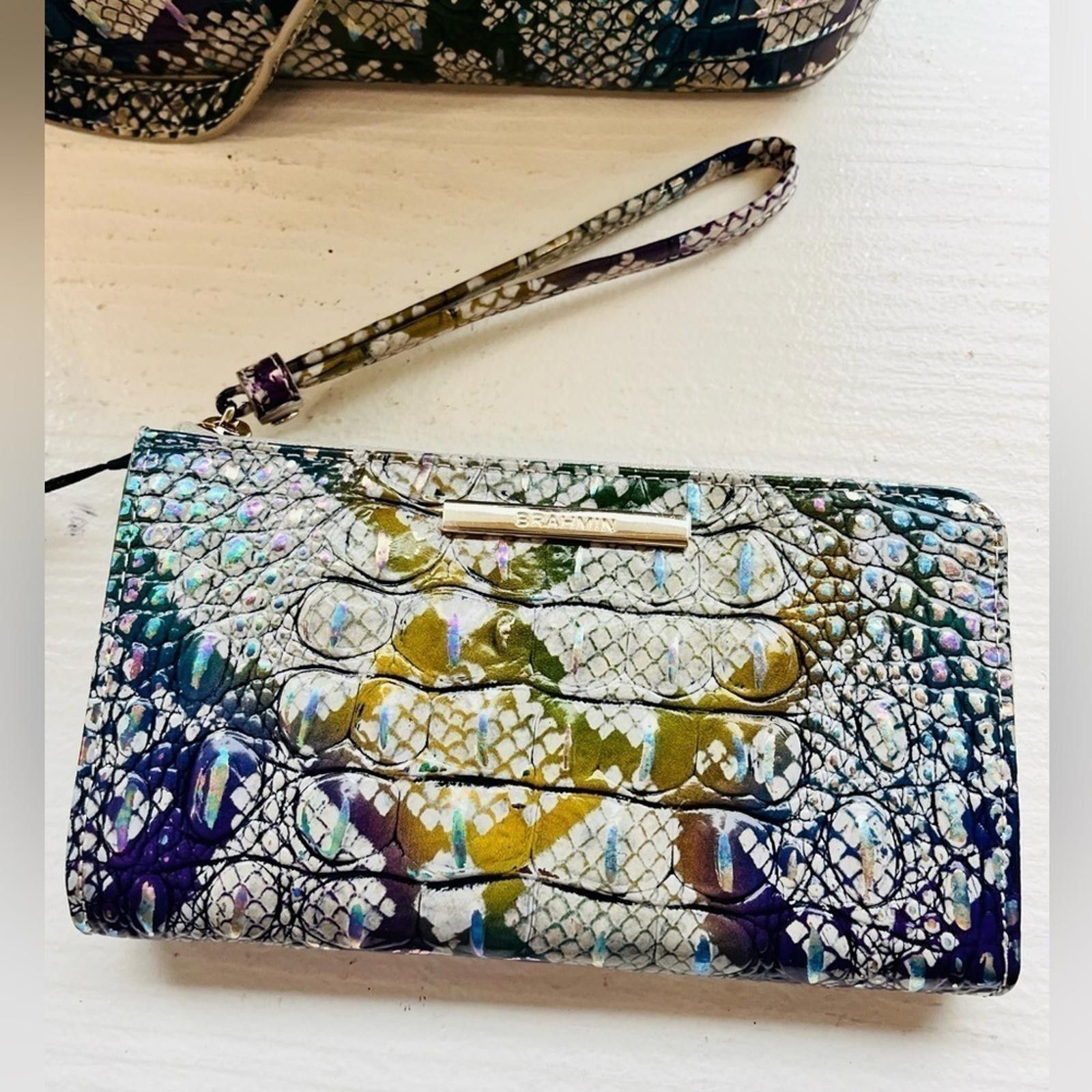 BRAHMIN Brahmin Asher Spellbound Melbourne With Marching Wallet Size ONE SIZE - 8 Thumbnail